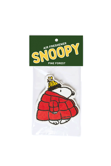 Three Potato Four Snoopy Puffy Coat Air Freshener