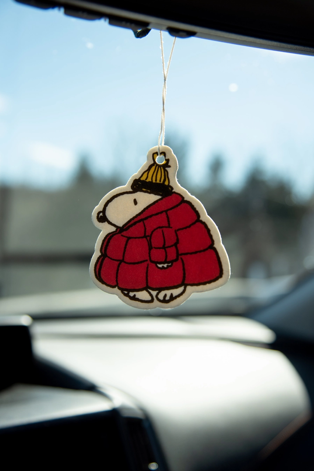 Three Potato Four Snoopy Puffy Coat Air Freshener