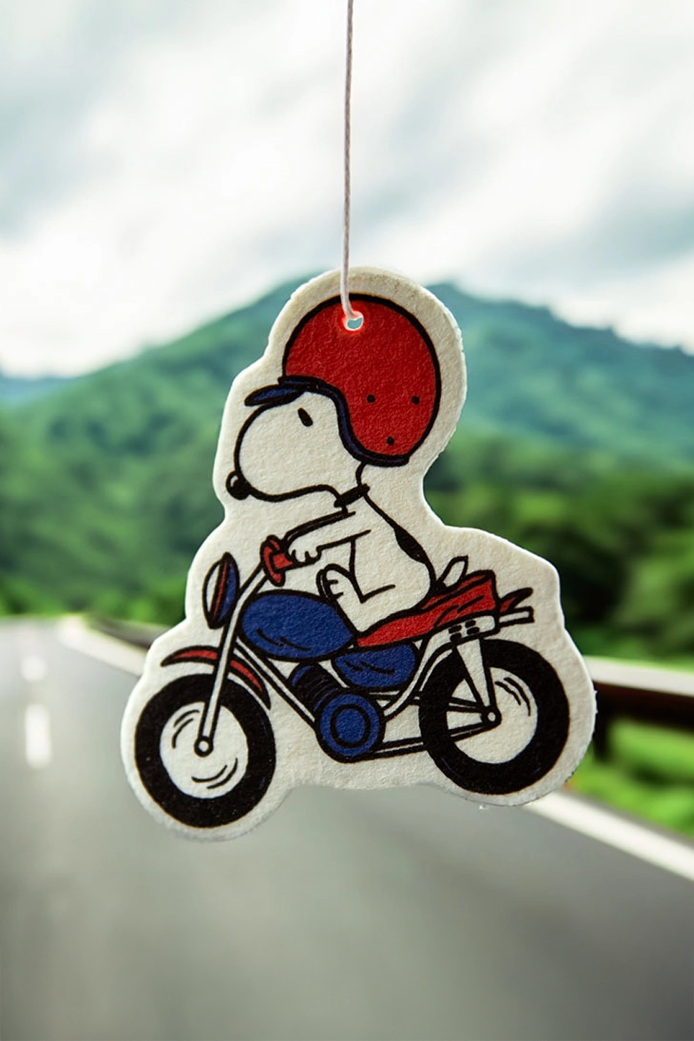 Three Potato Four Snoopy Motorcycle Air Freshener