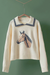 Women's Horse Motif Pullover Sweater