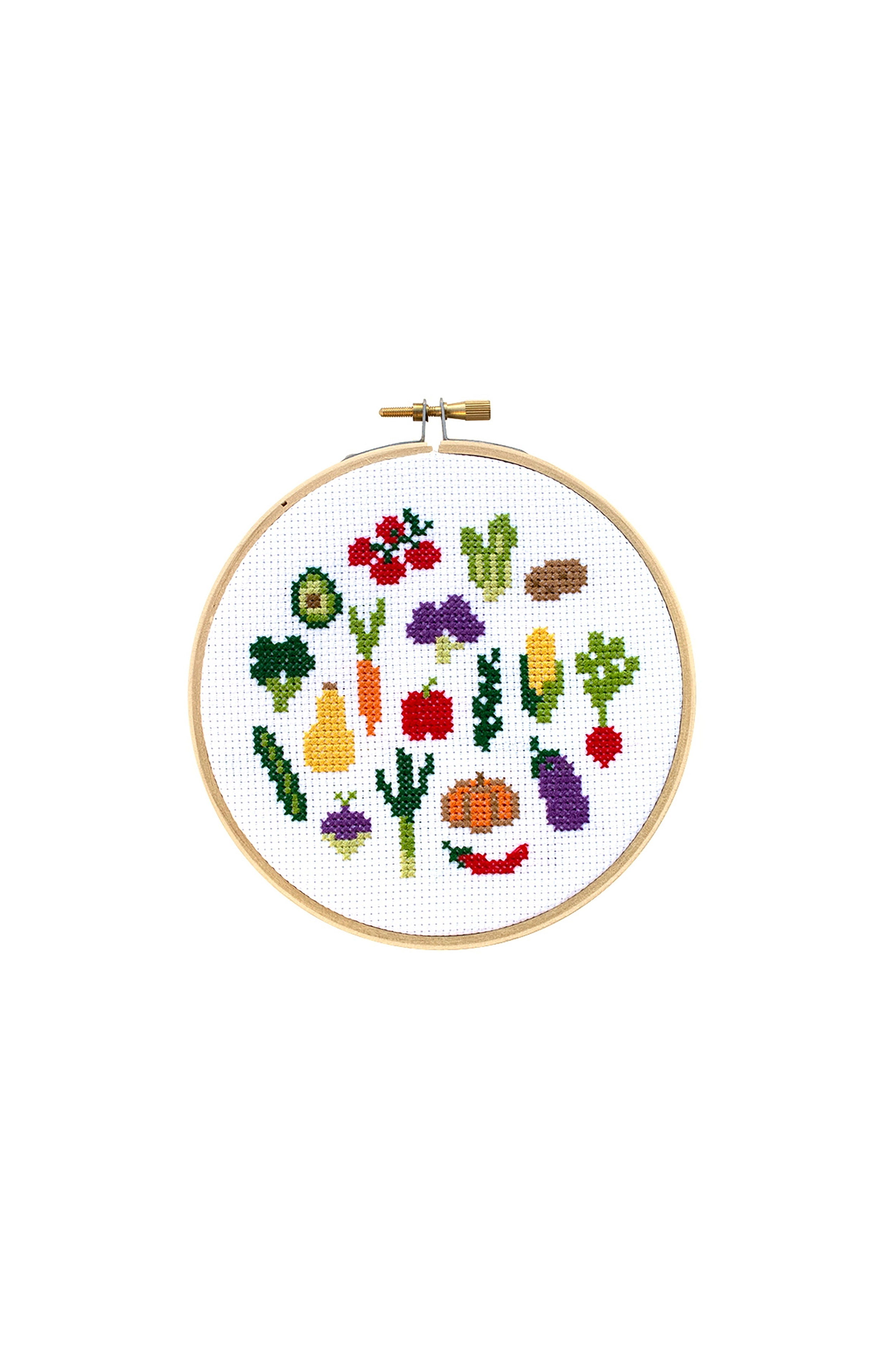 Veggies DIY Cross Stitch Kit