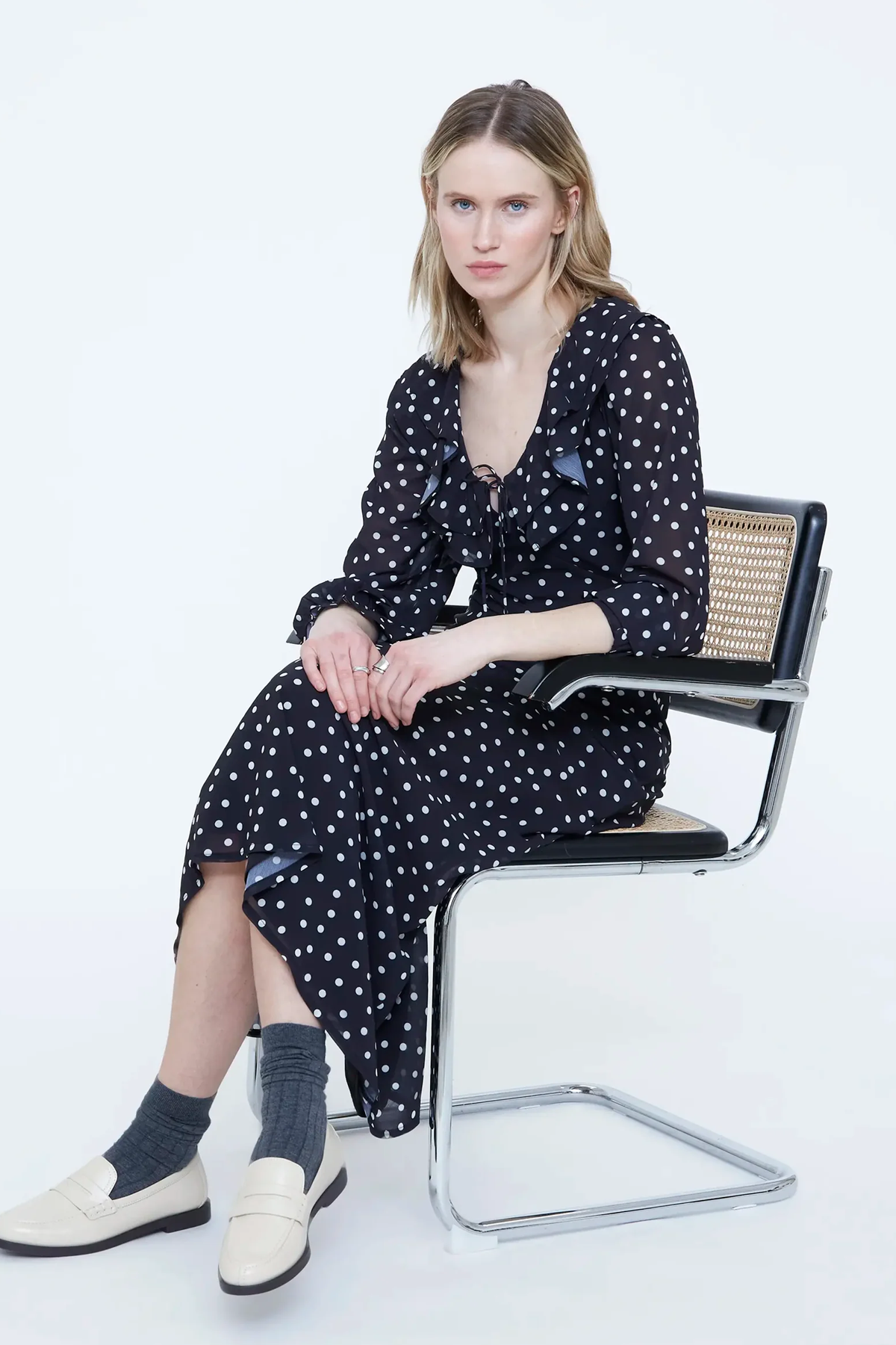 Women's Wild Pony Tiara Polka Dot Blouse