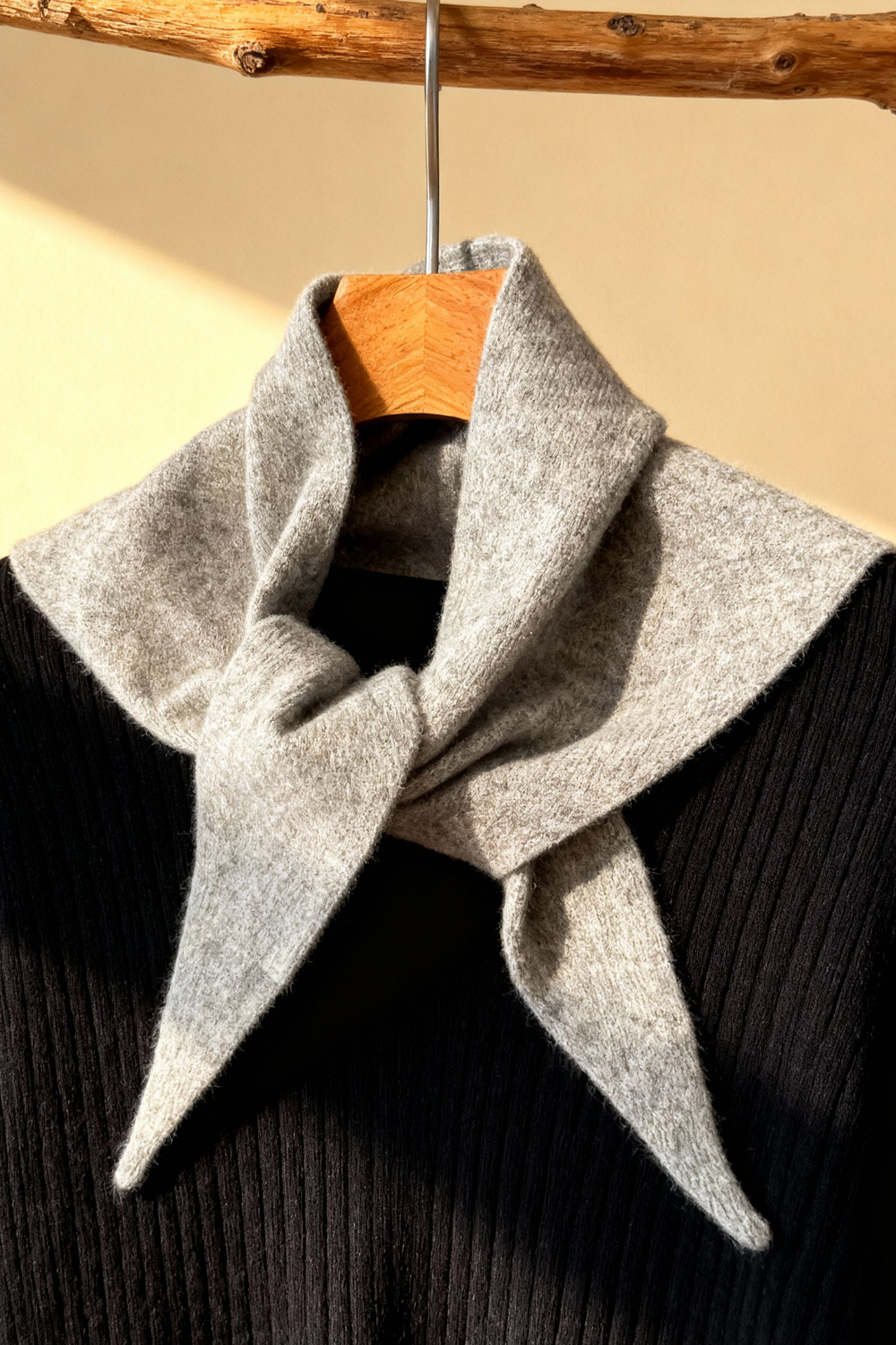 Wool Triangle Scarf