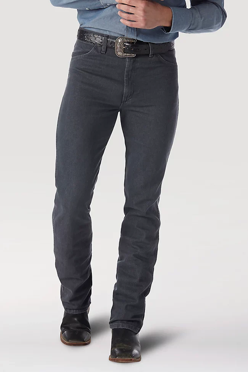 Men's Wrangler Cowboy Cut Slim Fit Jean in Charcoal