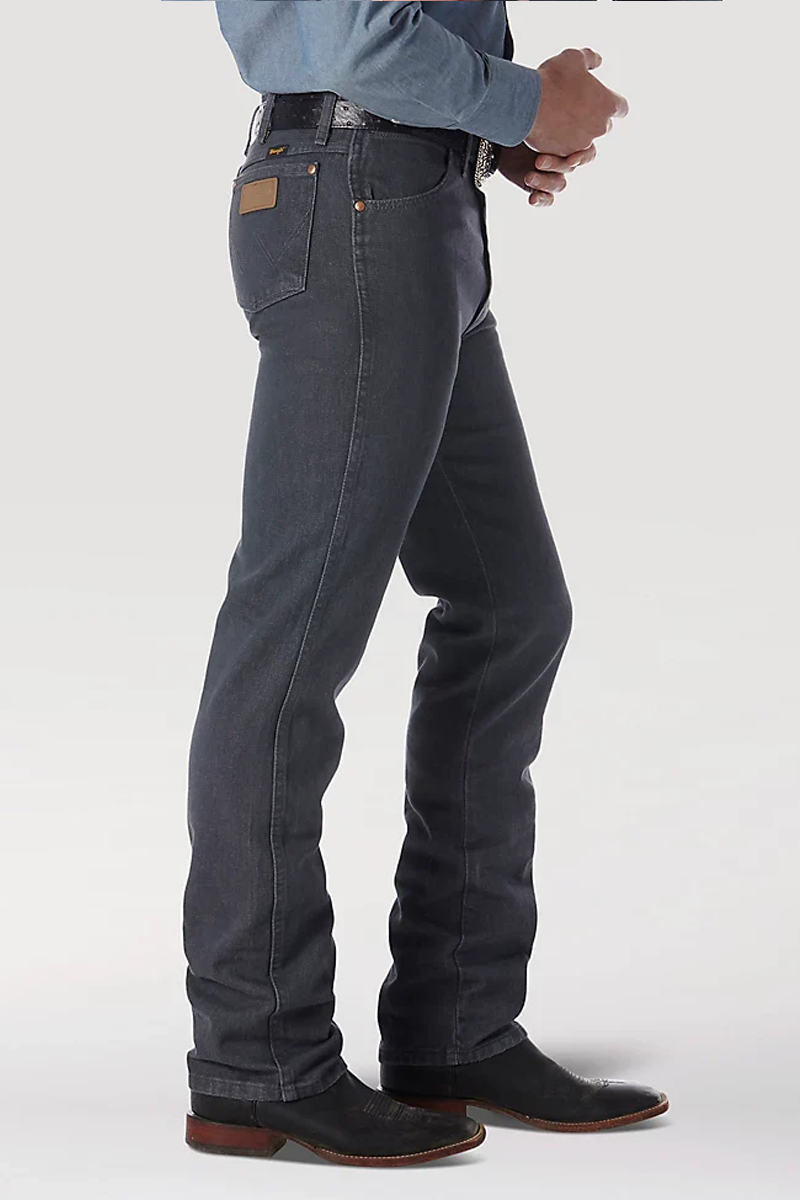 Men's Wrangler Cowboy Cut Slim Fit Jean in Charcoal