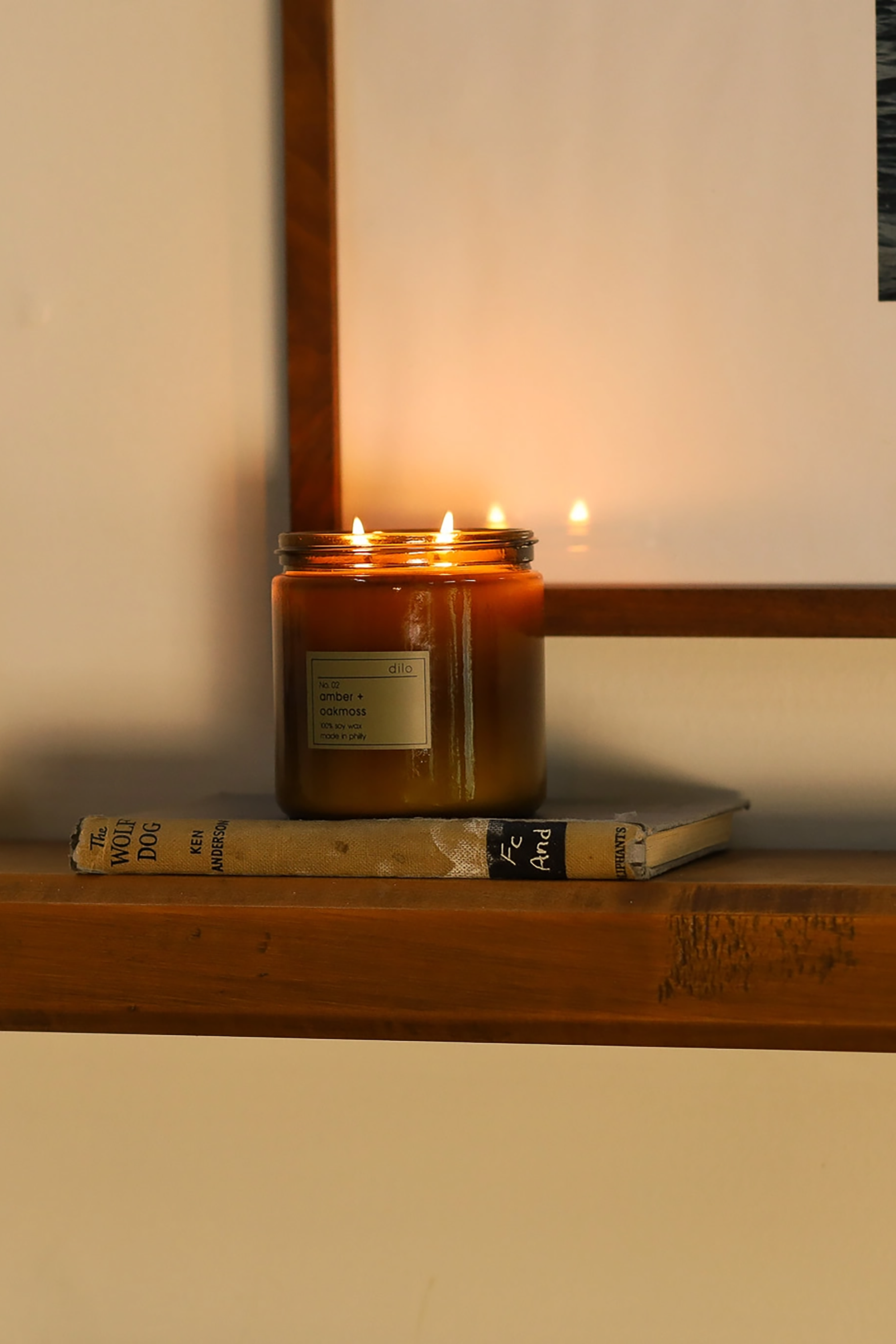 Amber + Oakmoss Candle