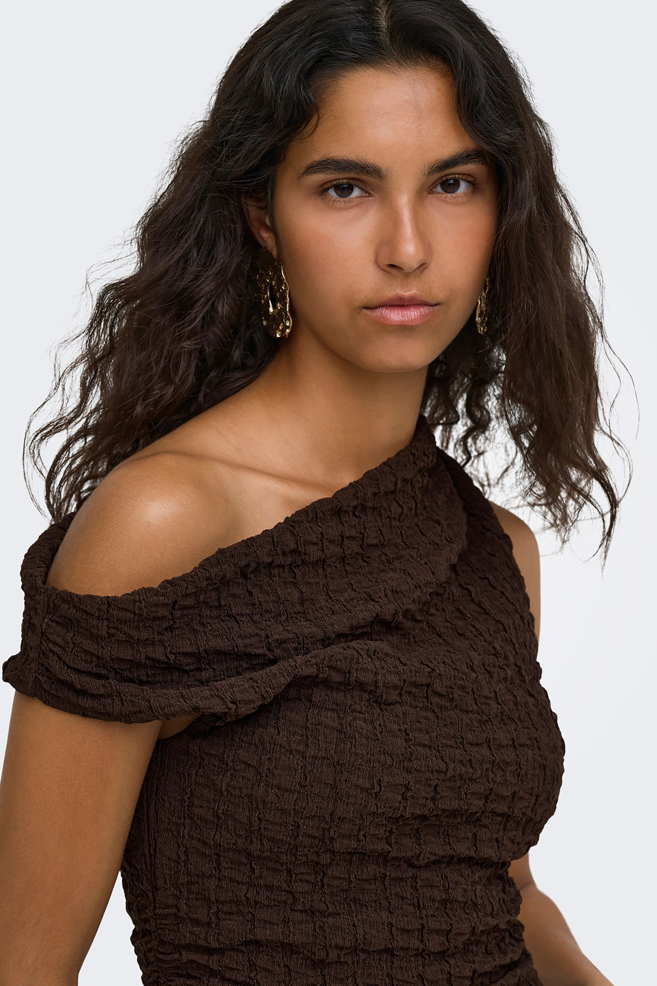 Bubble Off Shoulder Top