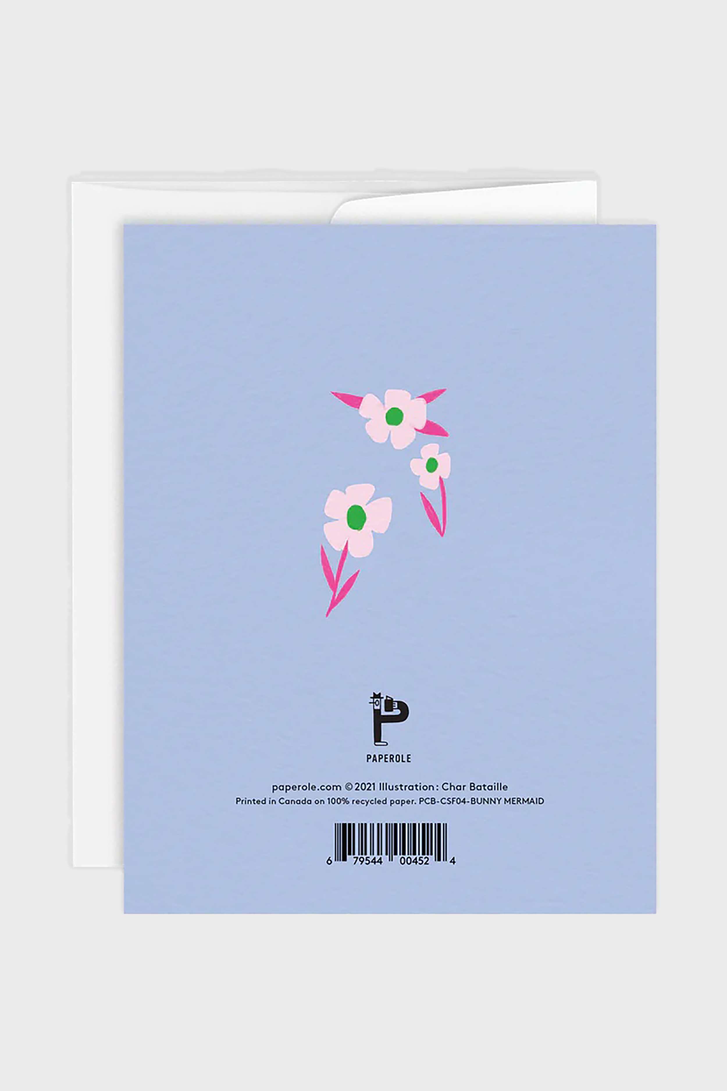 Bunny Mermaid Card