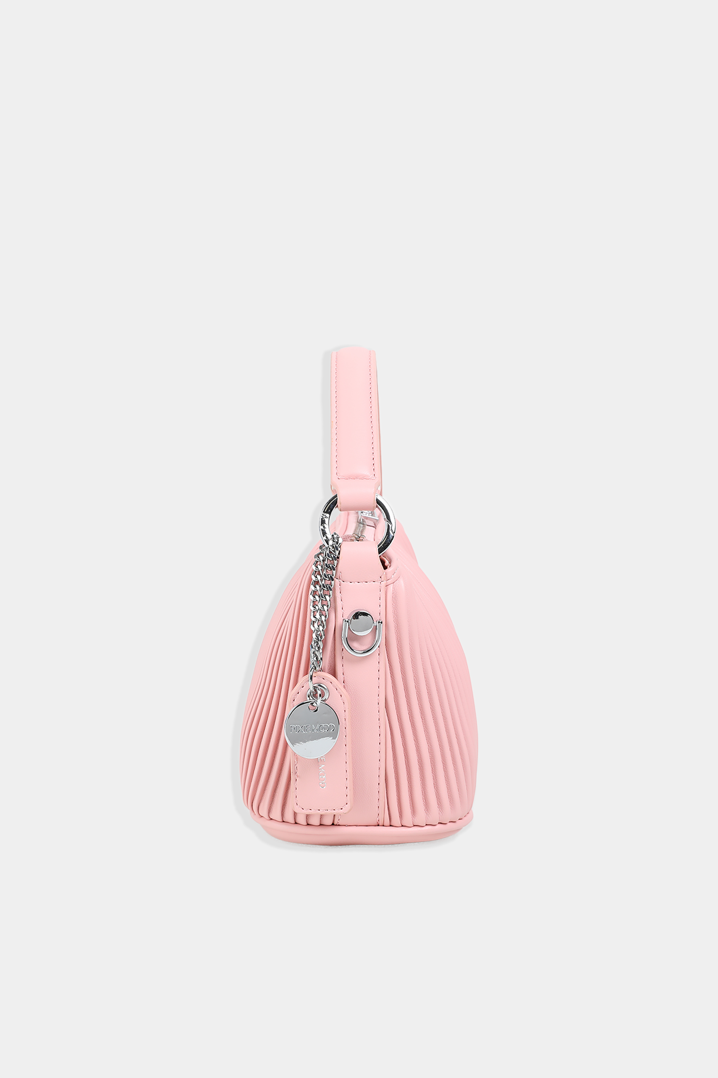 Ella Crossbody in Light Pink Pleated