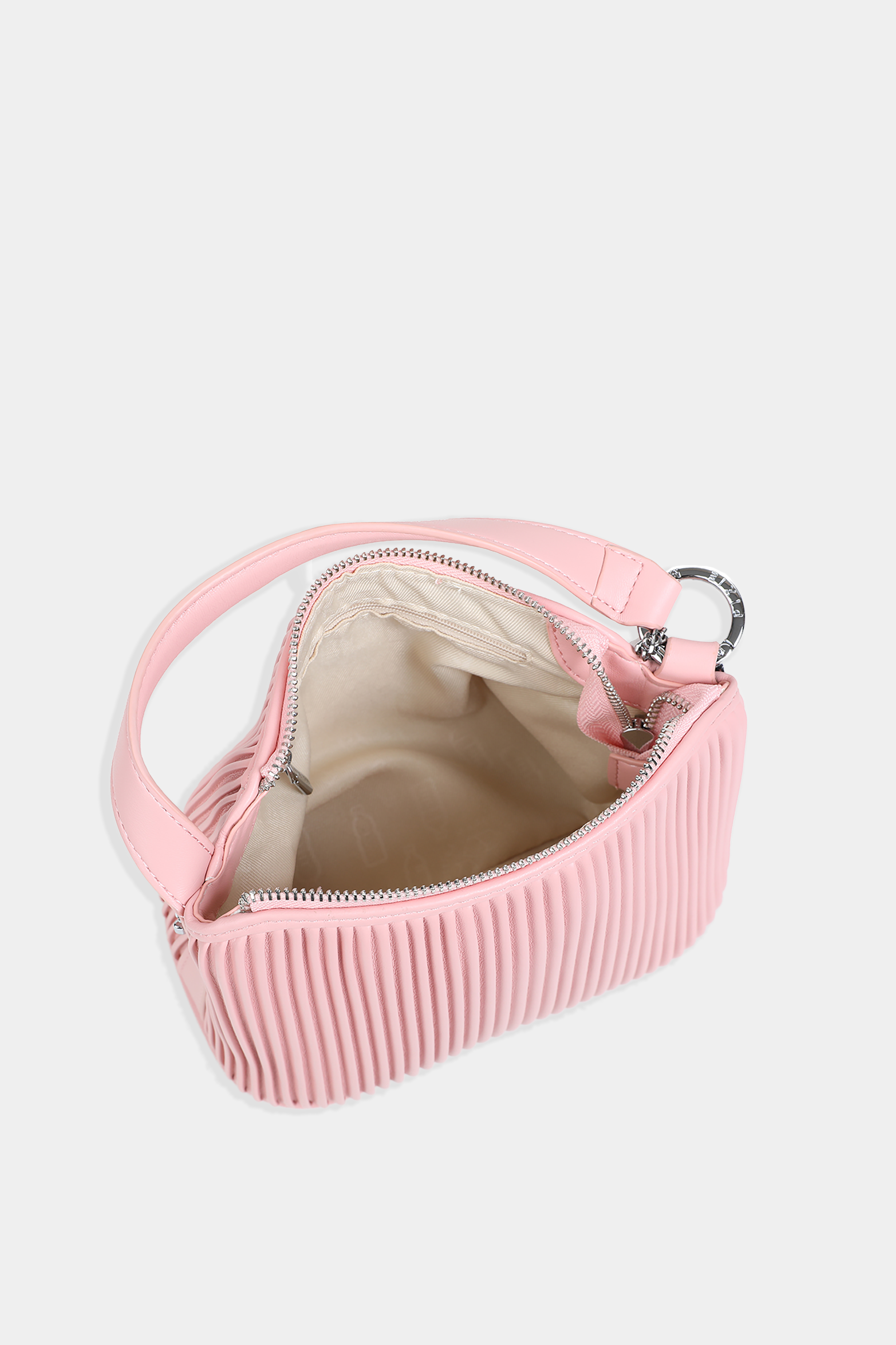 Ella Crossbody in Light Pink Pleated
