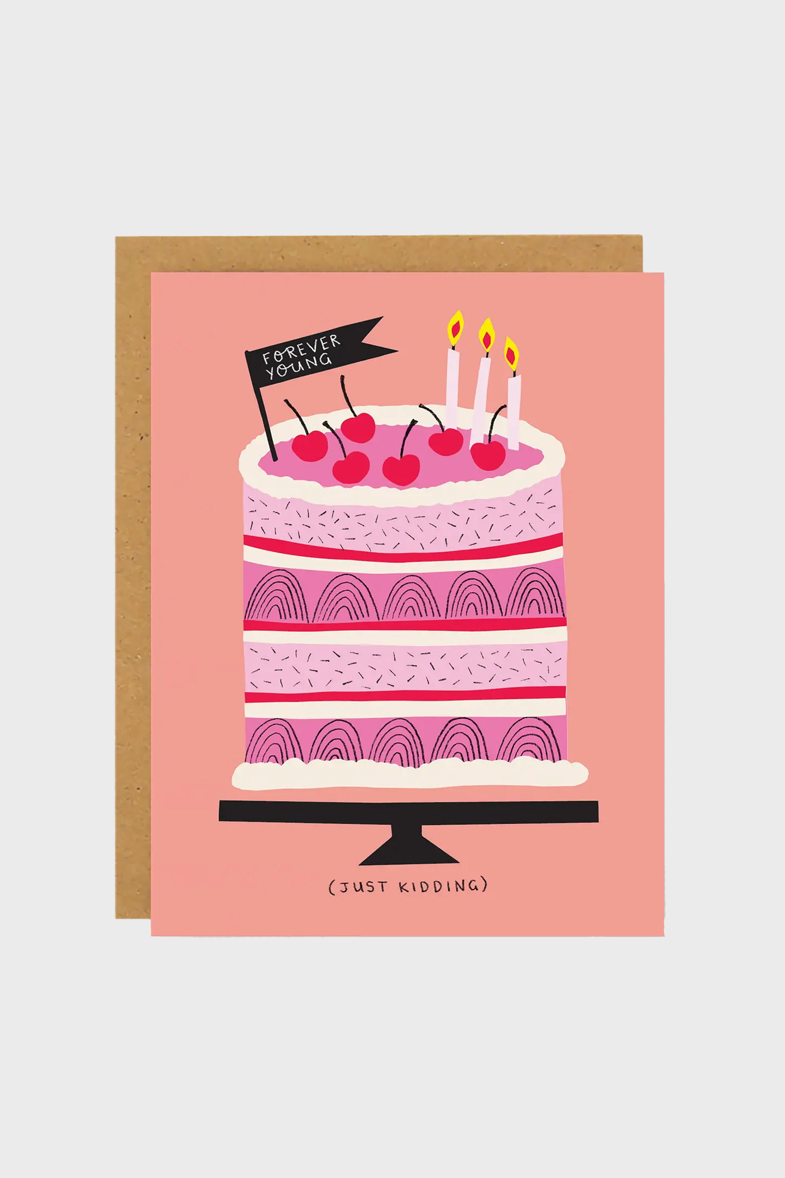Forever Young Birthday Card