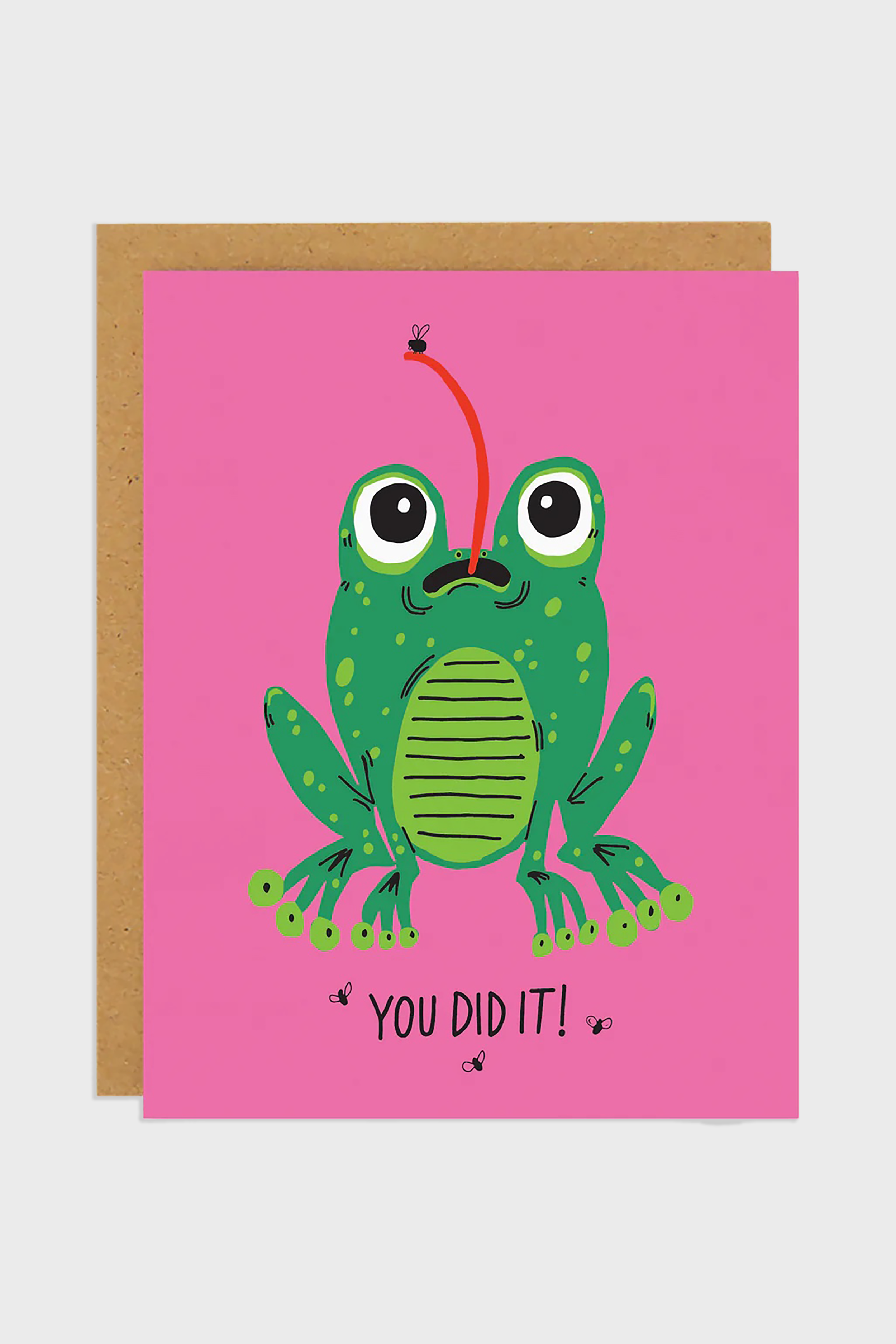 Frog Congrats Card