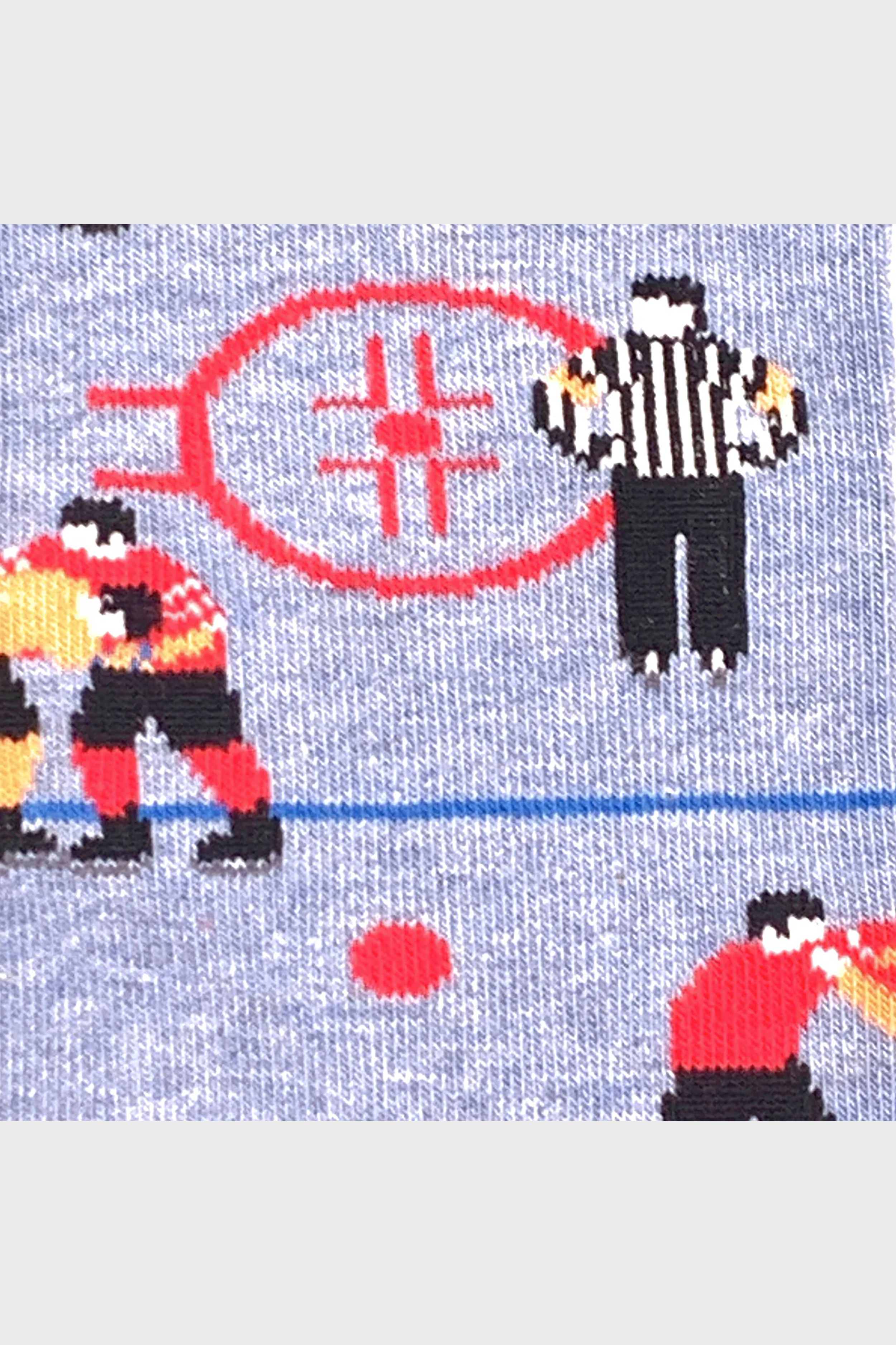 Men's Funny Hockey Scene Socks
