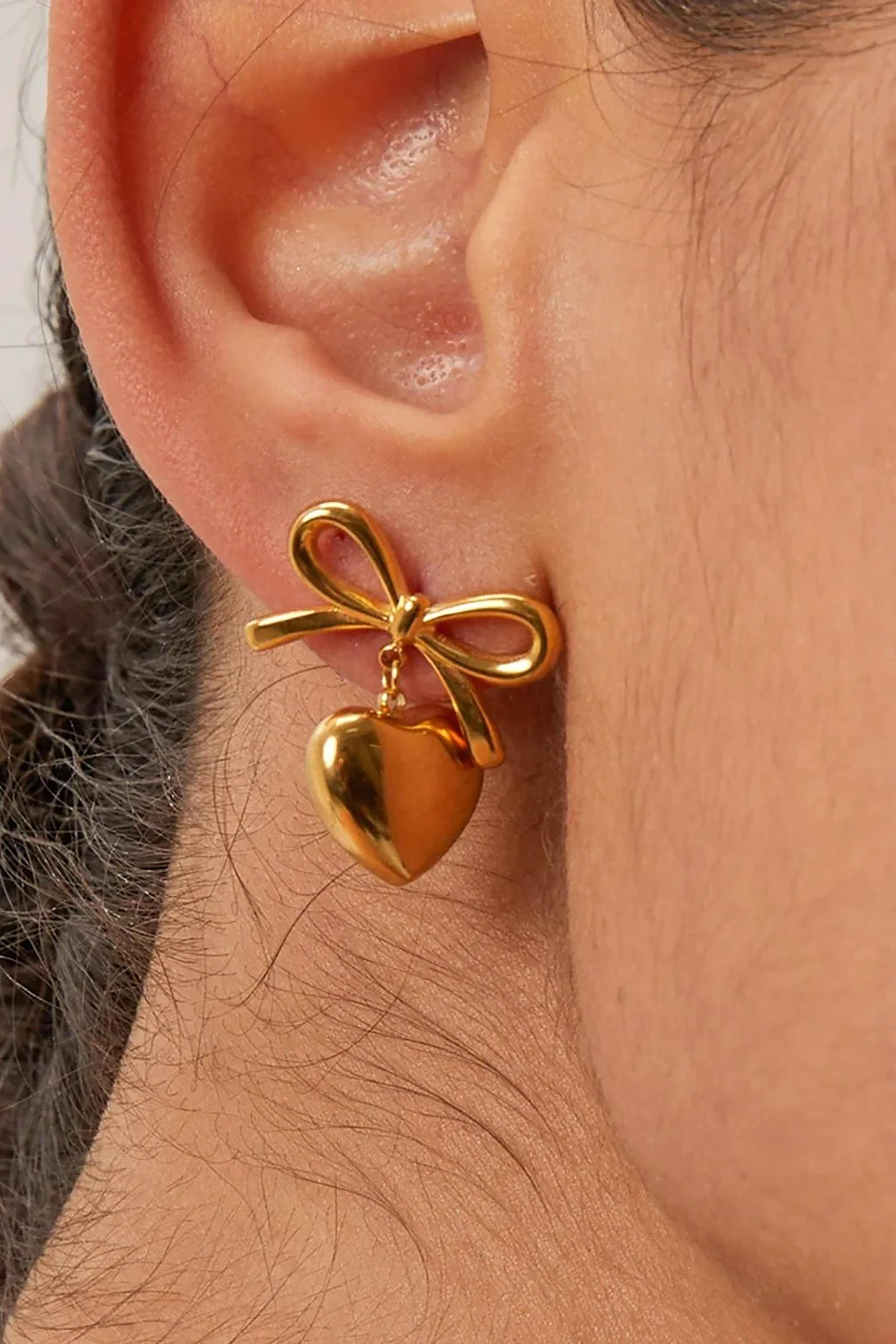 Heart & Bow Dangler