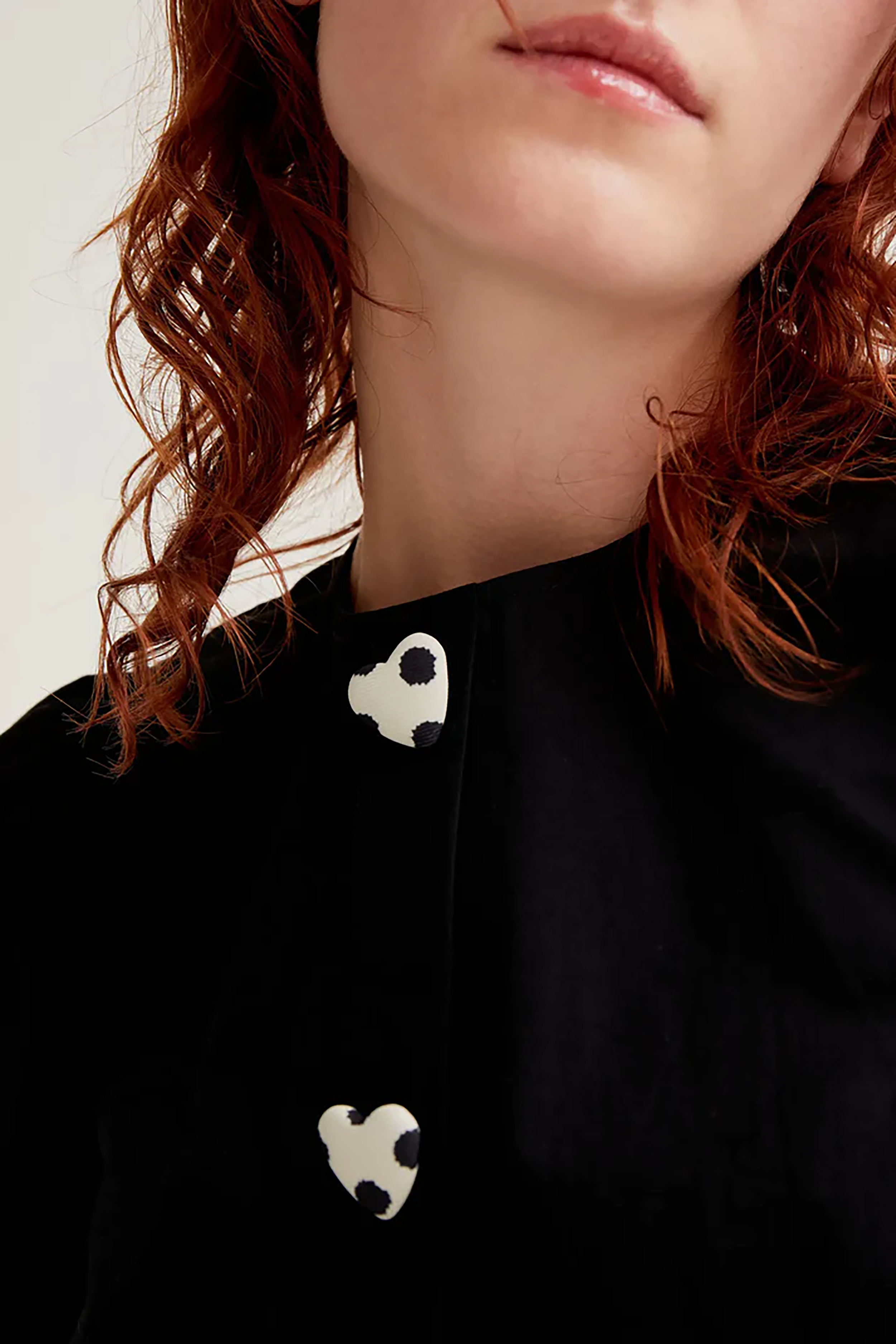 Heart Button Blouse