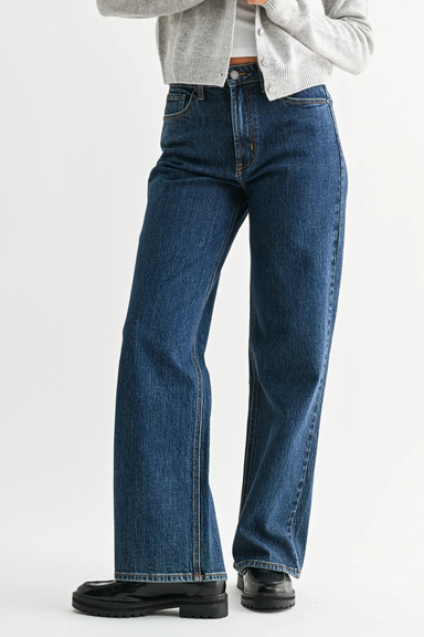 Full Length Straight in Dark Wash - Philistine