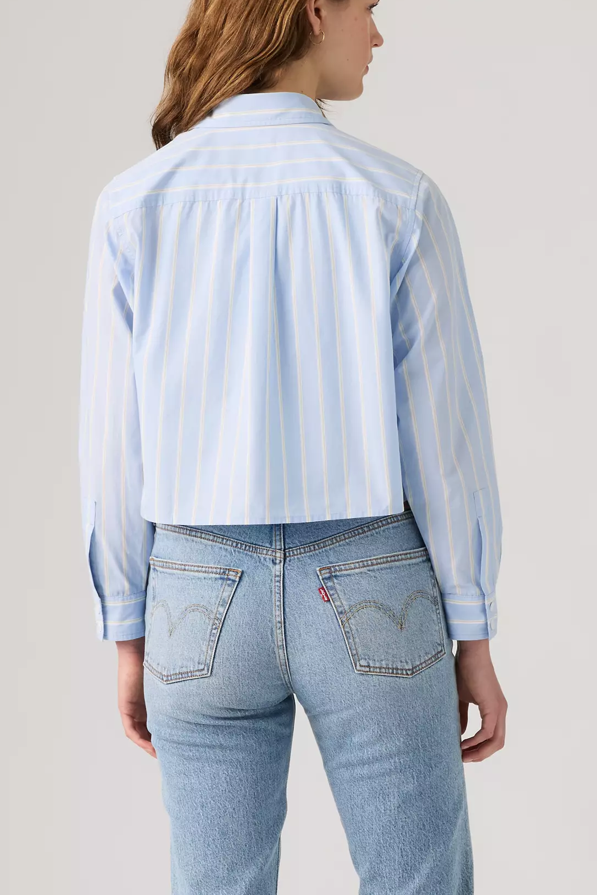 Women's Levi's Sully Button Down LS in Adora Stripe