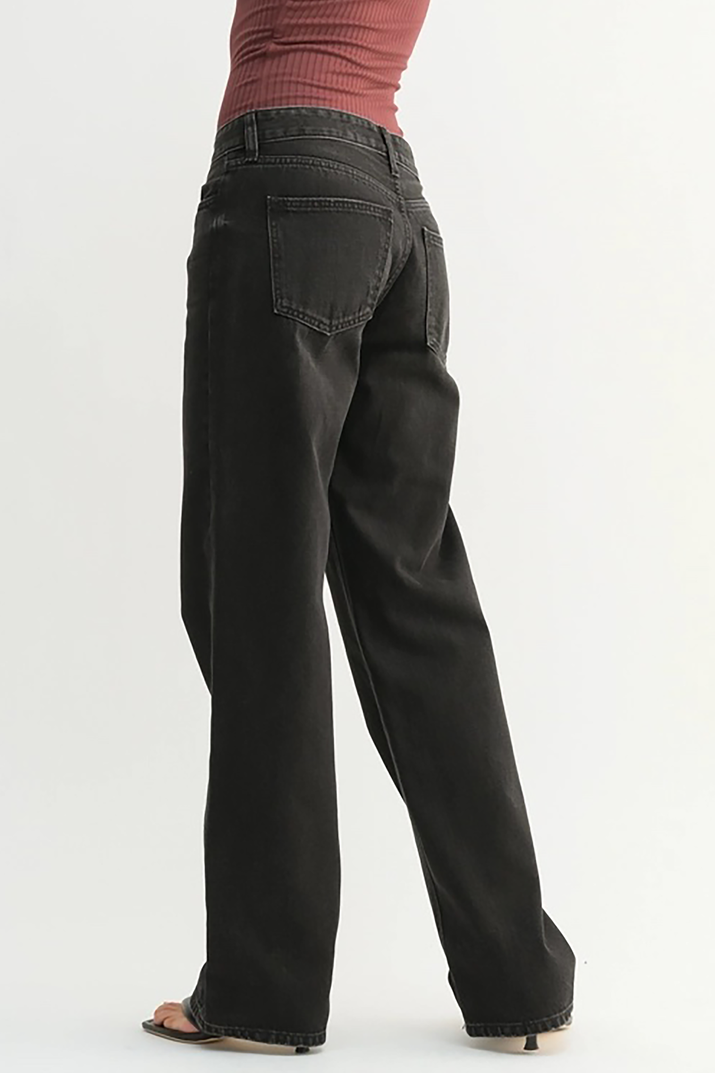 Low Rise Baggy in Black