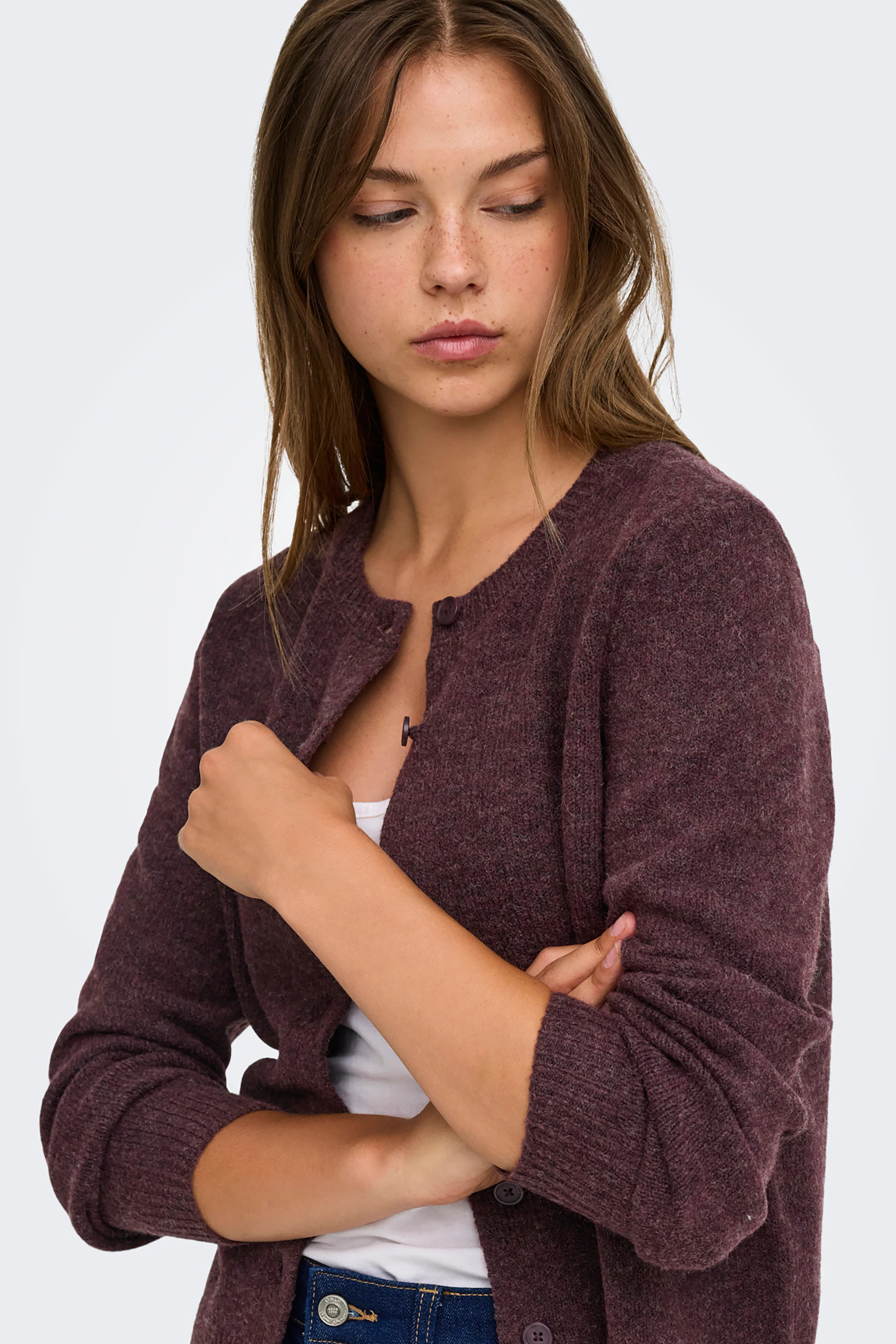Olivia Cardigan in Fudge