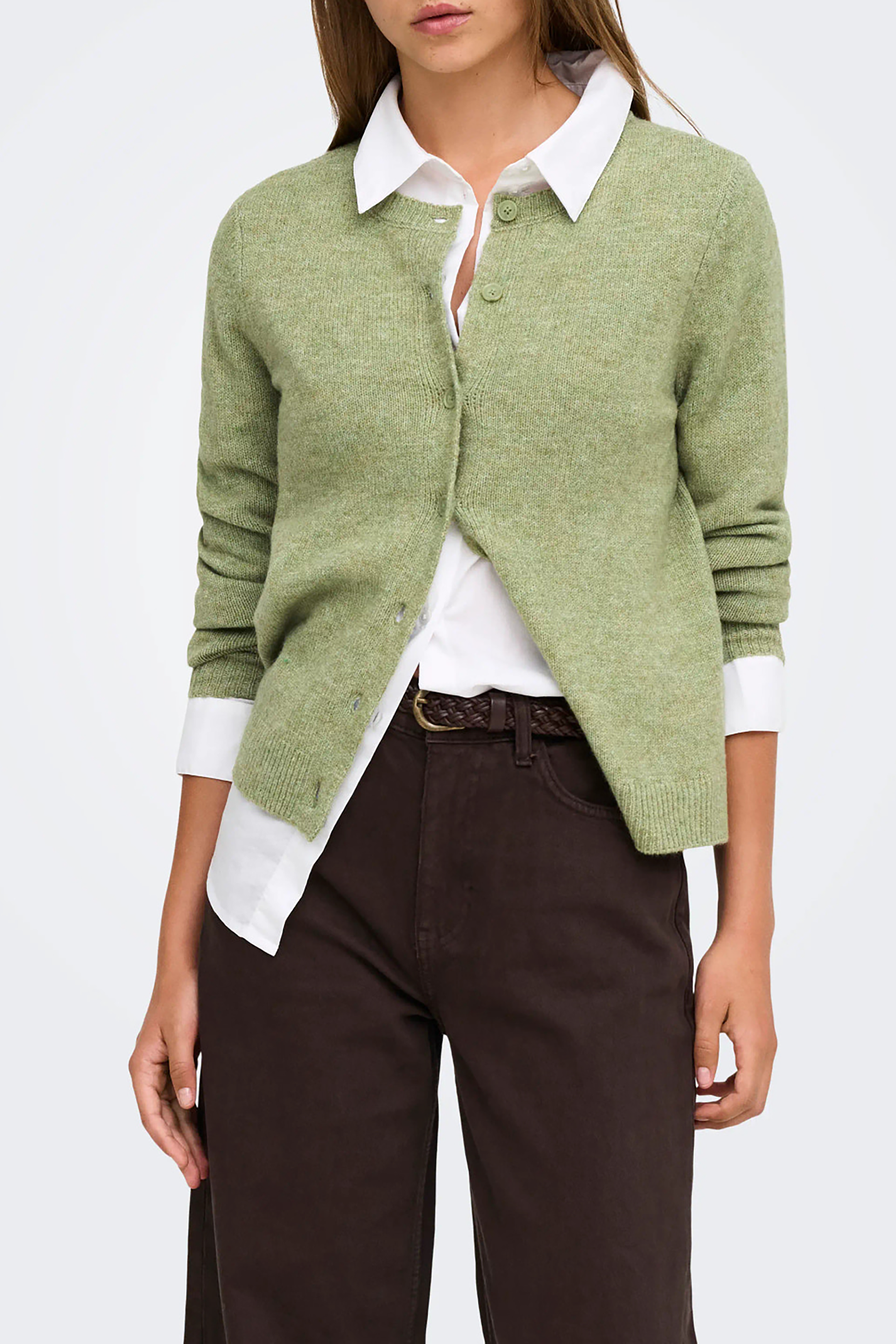 Olivia Cardigan in Sphagnum