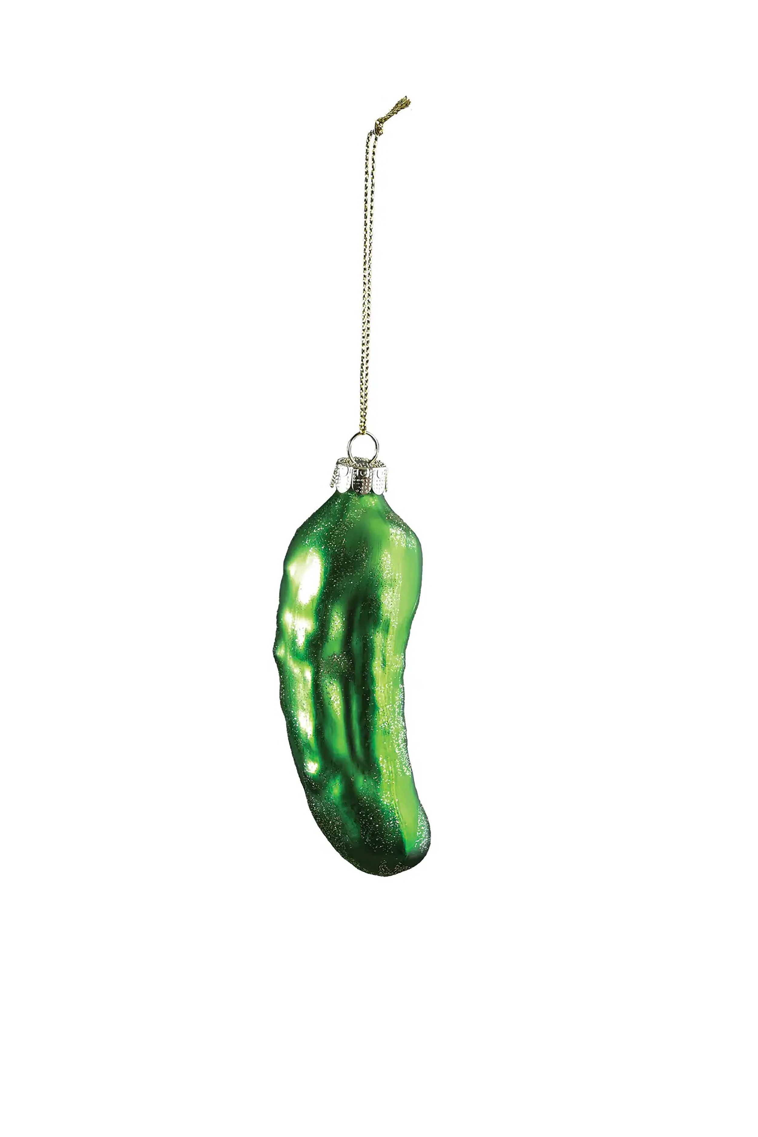 Glass Pickle Ornament