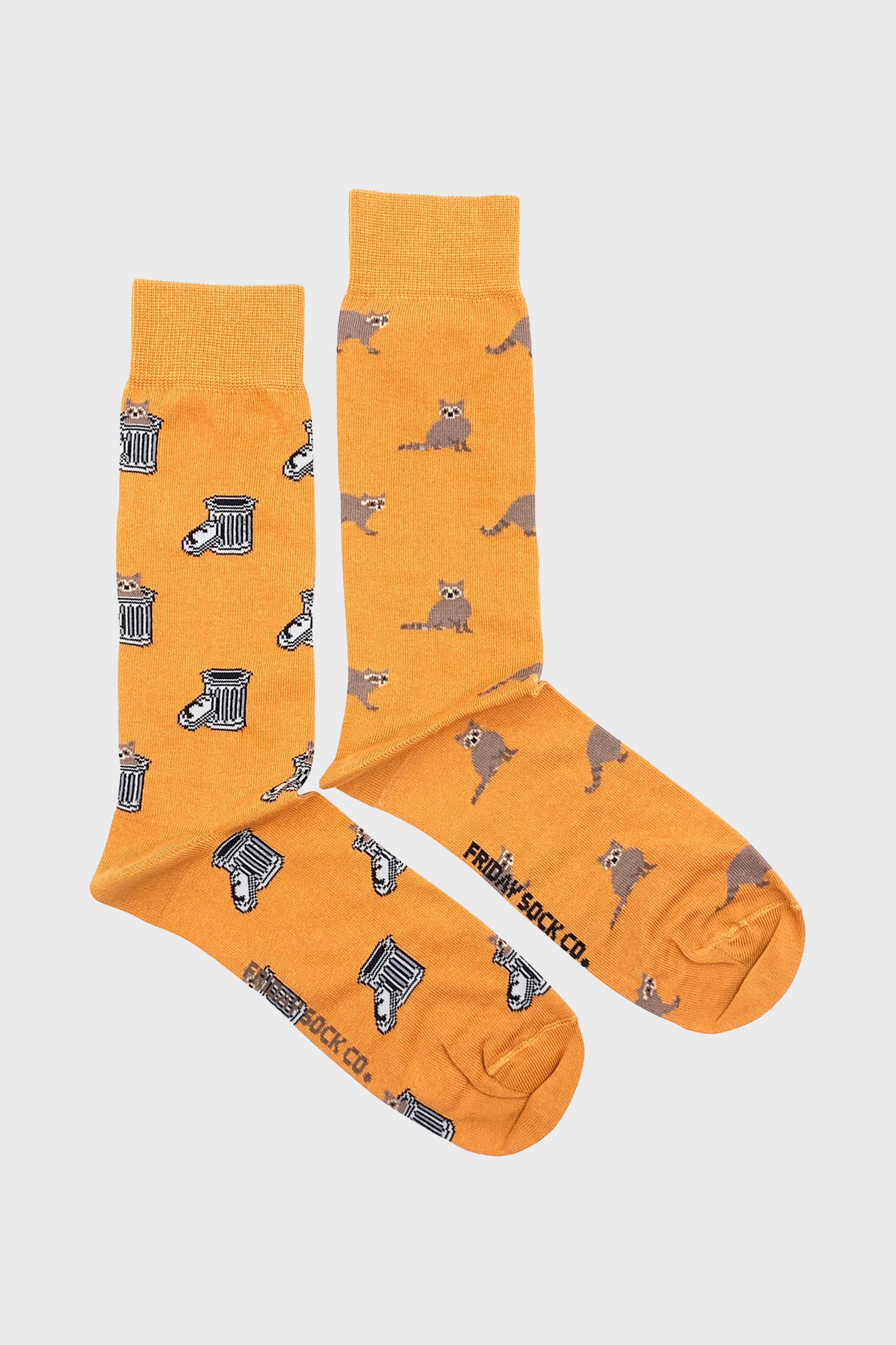Men's Raccoon & Trash Can Socks