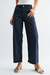Twill Utility Wide Leg in Navy - Philistine