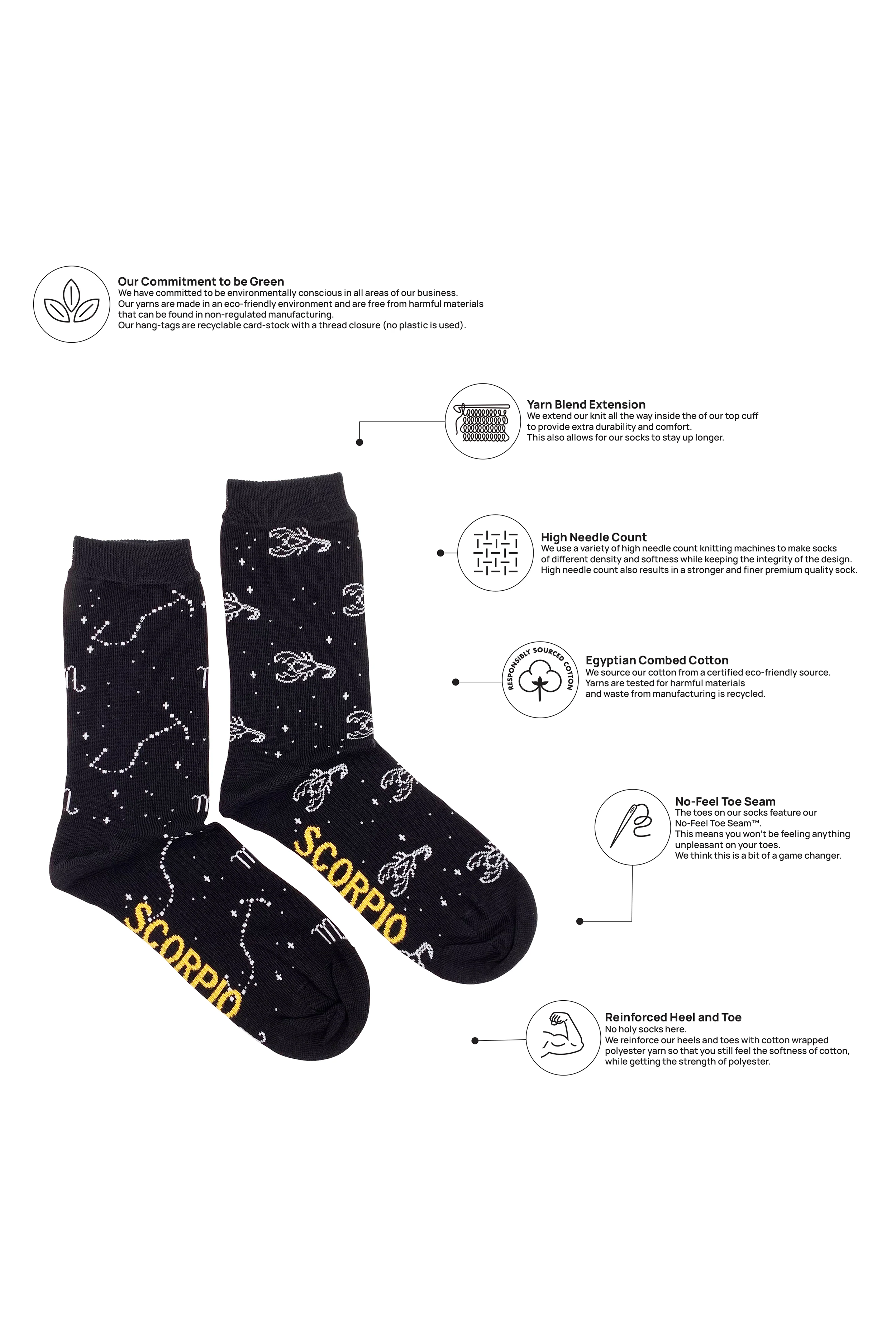 Women's Zodiac Socks