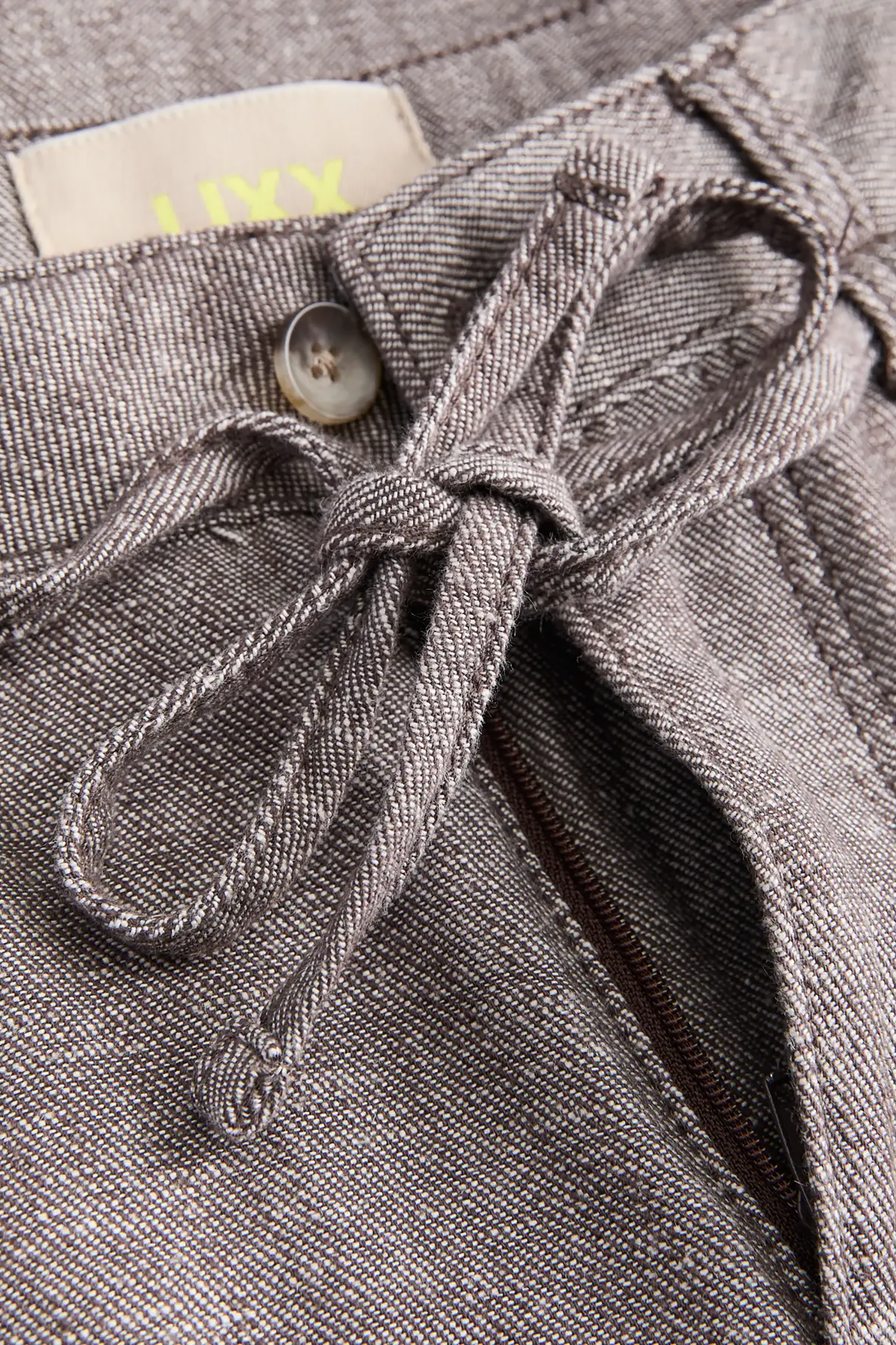 Zoe Wide HR Pant in Seal Brown