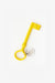 Areaware Key Keychain in Mustard