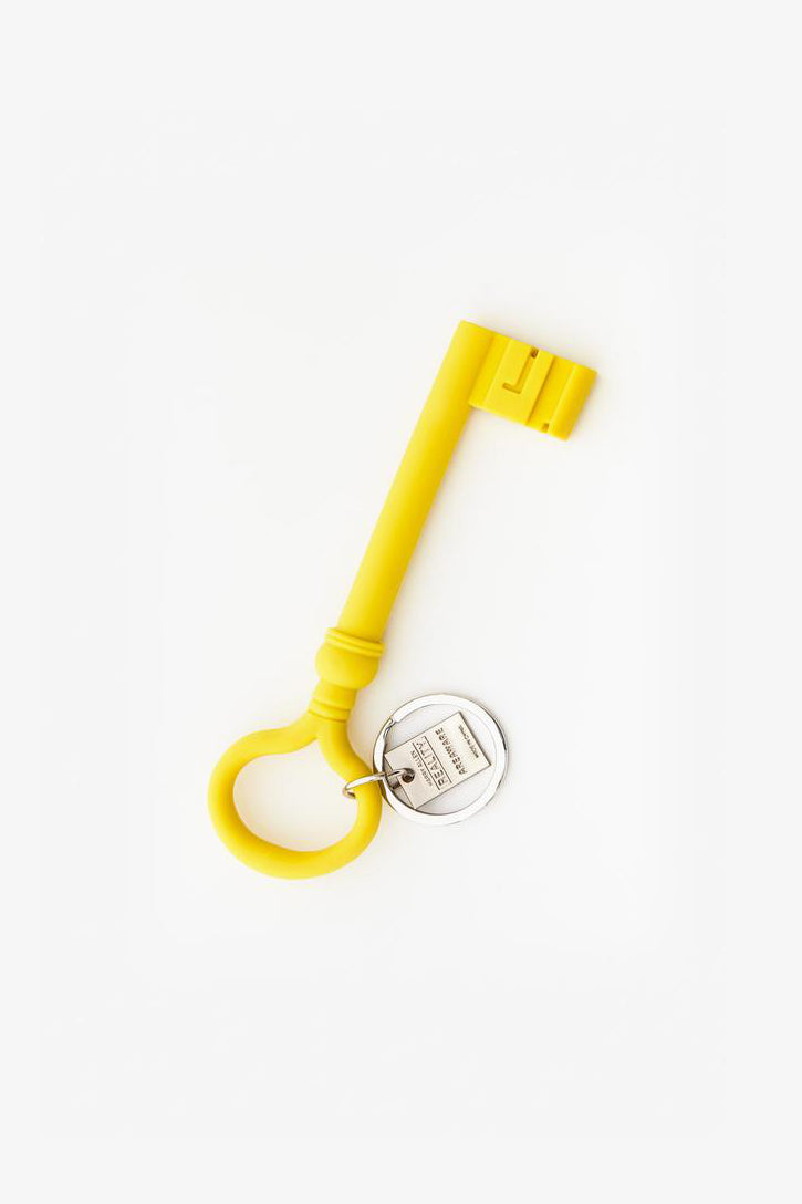 Areaware Key Keychain in Mustard