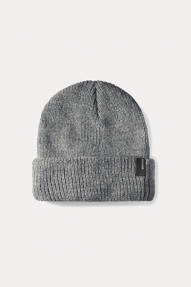 Brixton Heist Beanie in Light Heather Grey