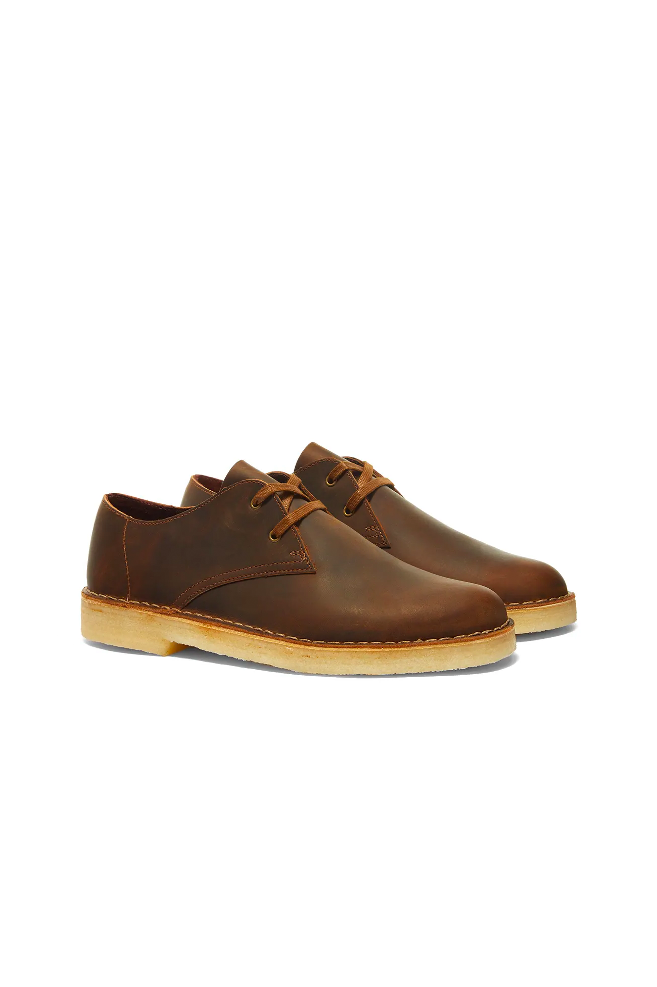 Men's Clarks Originals Desert Khan in Beeswax