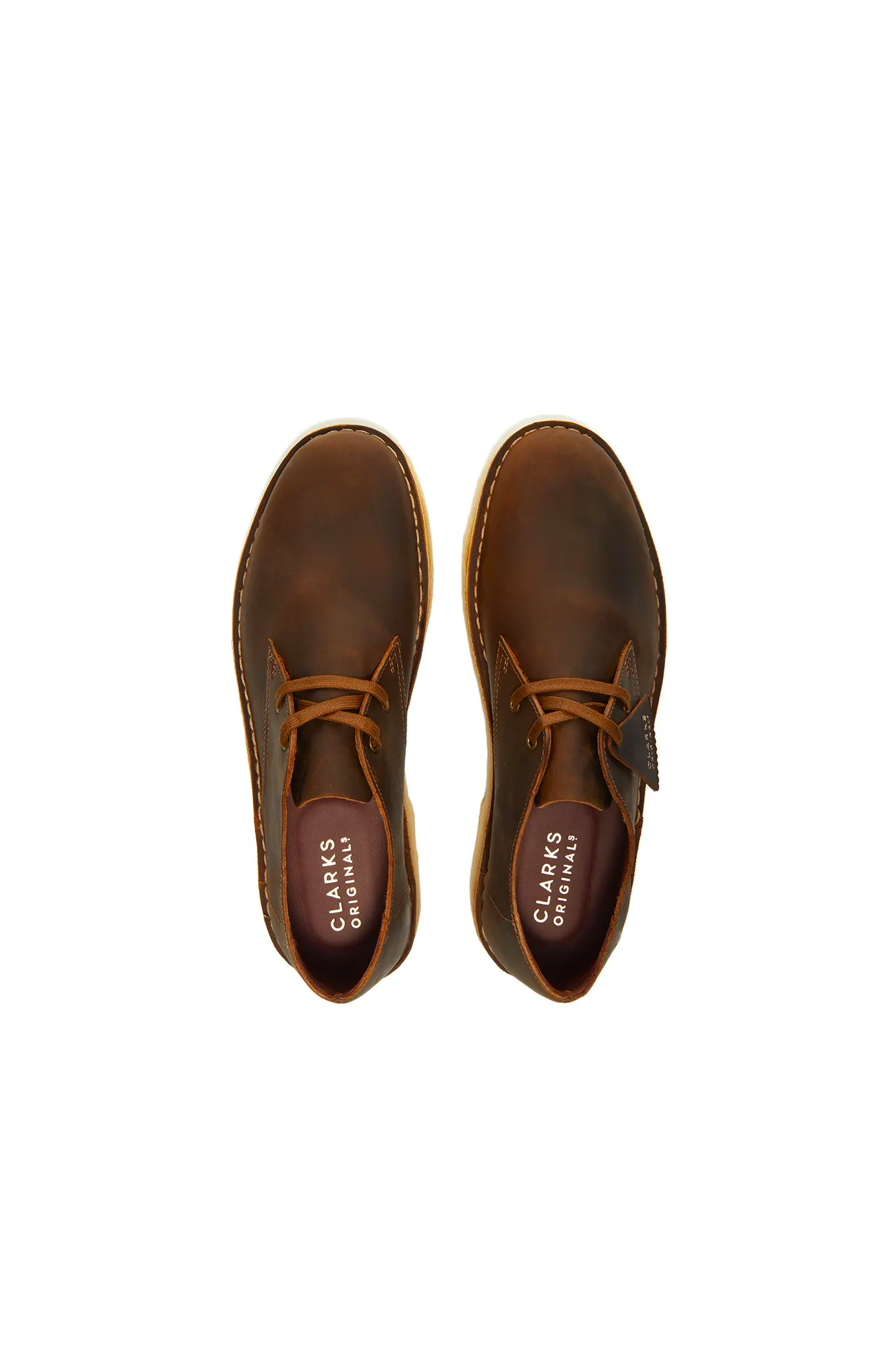 Men's Clarks Originals Desert Khan in Beeswax
