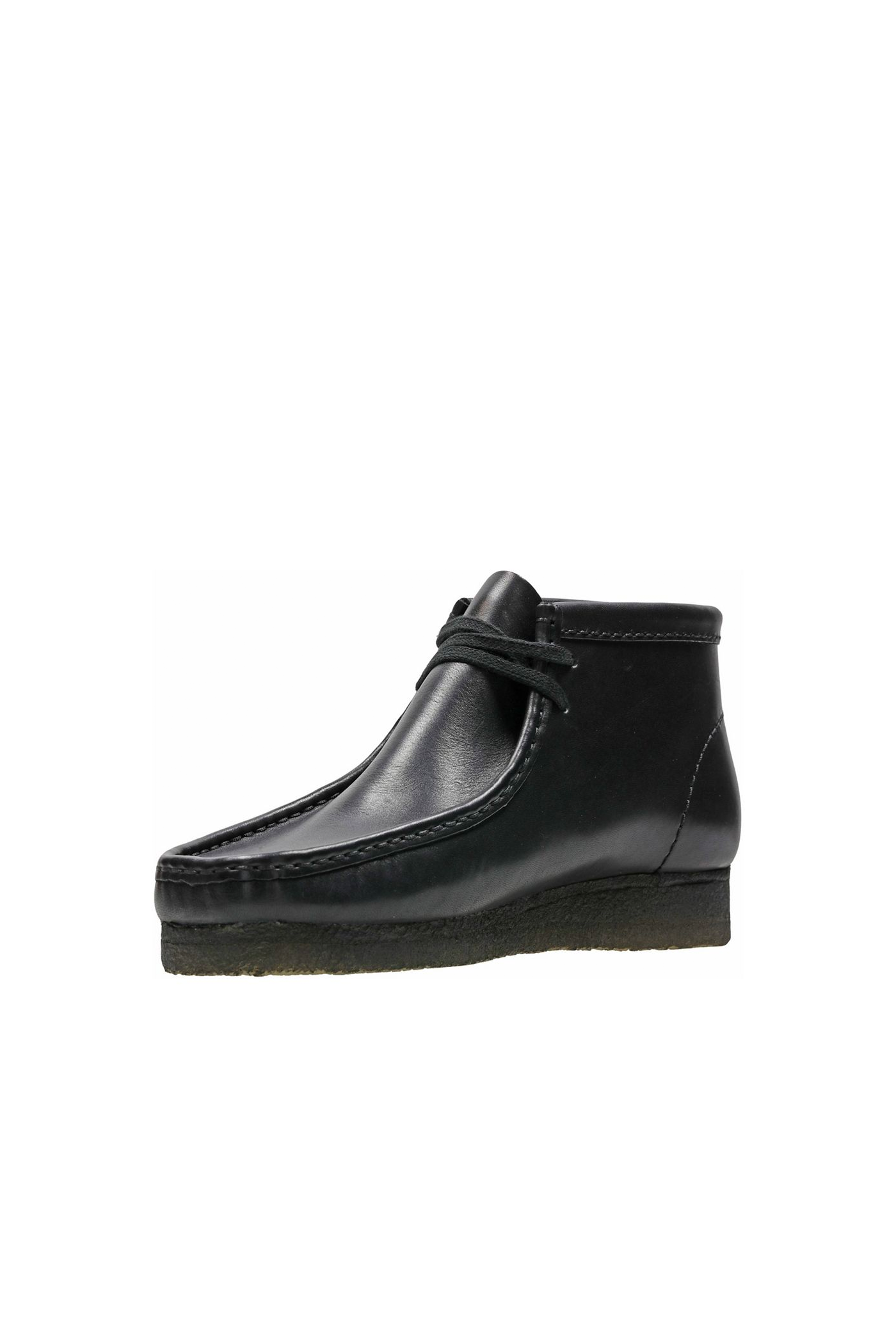 Men's Clarks Originals Wallabee Boot in Black Leather