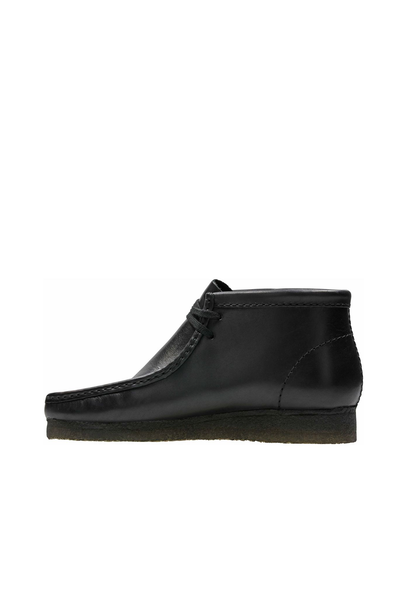 Men's Clarks Originals Wallabee Boot in Black Leather
