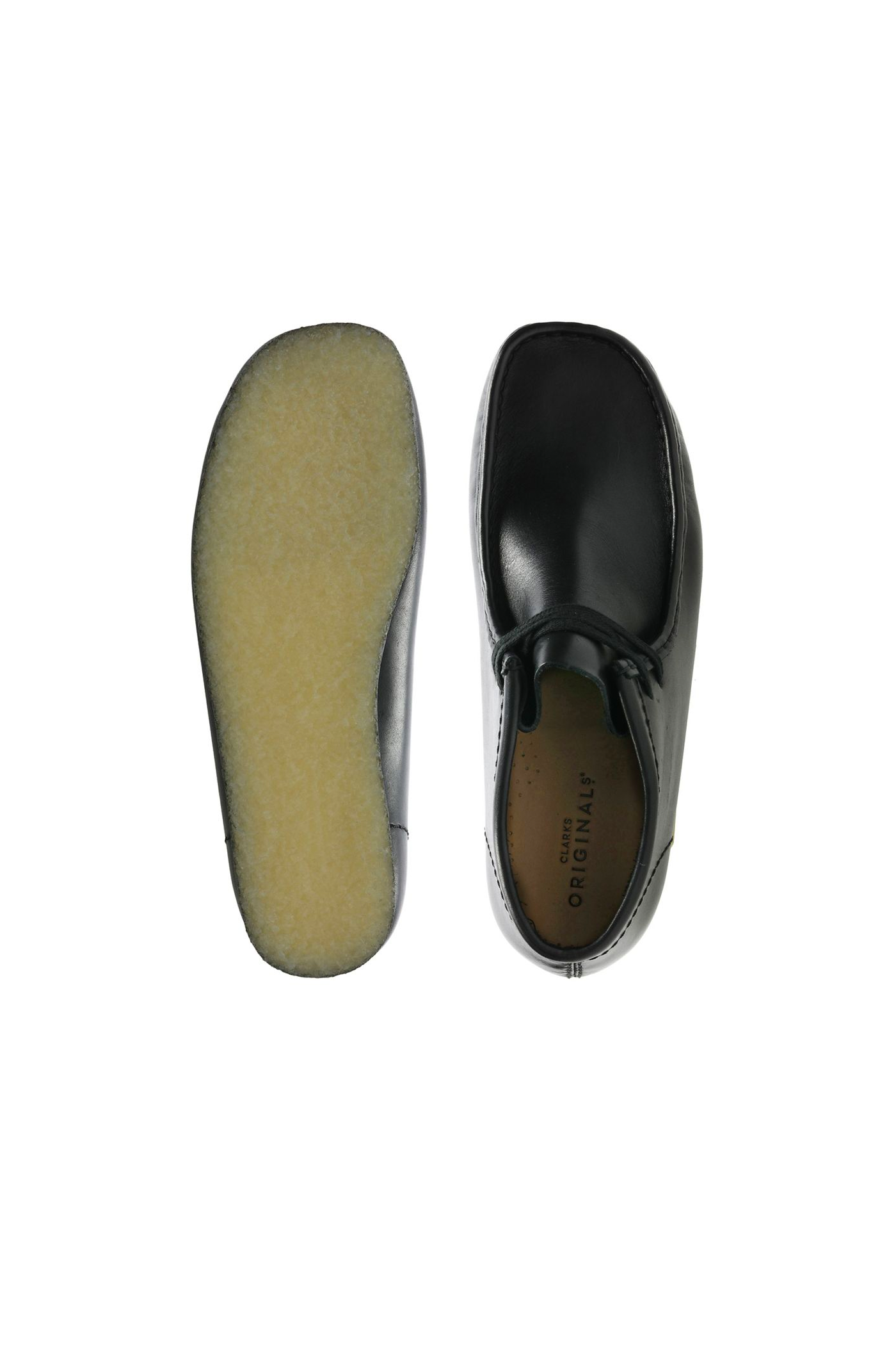 Men's Clarks Originals Wallabee Boot in Black Leather