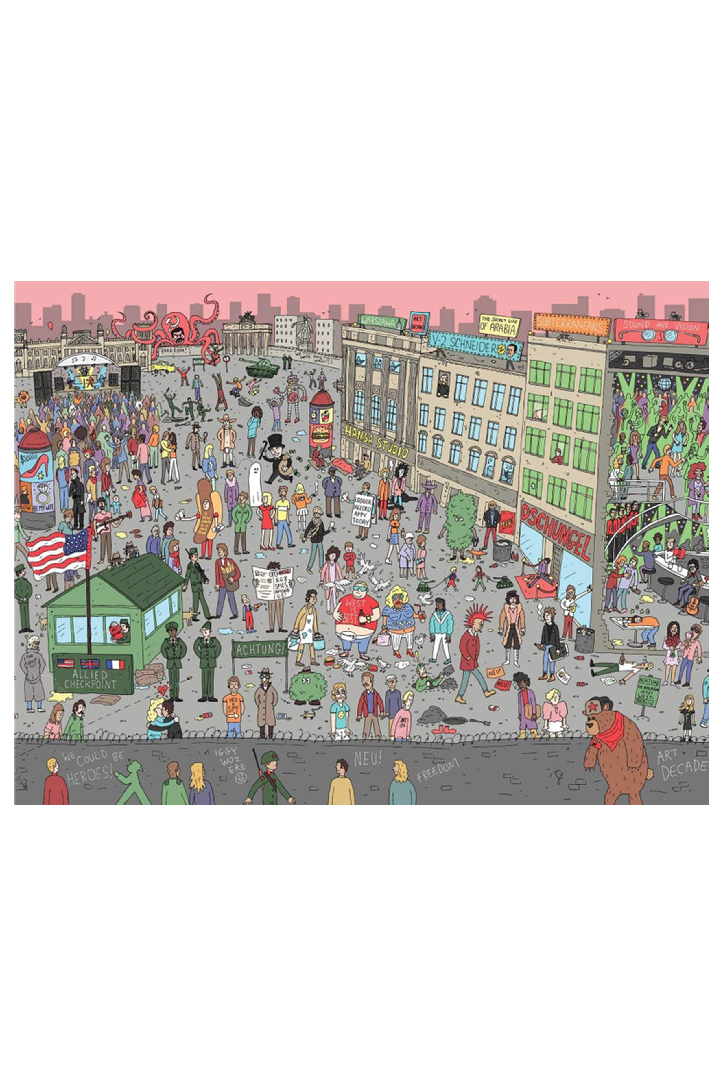 Where's Bowie? In Berlin Puzzle