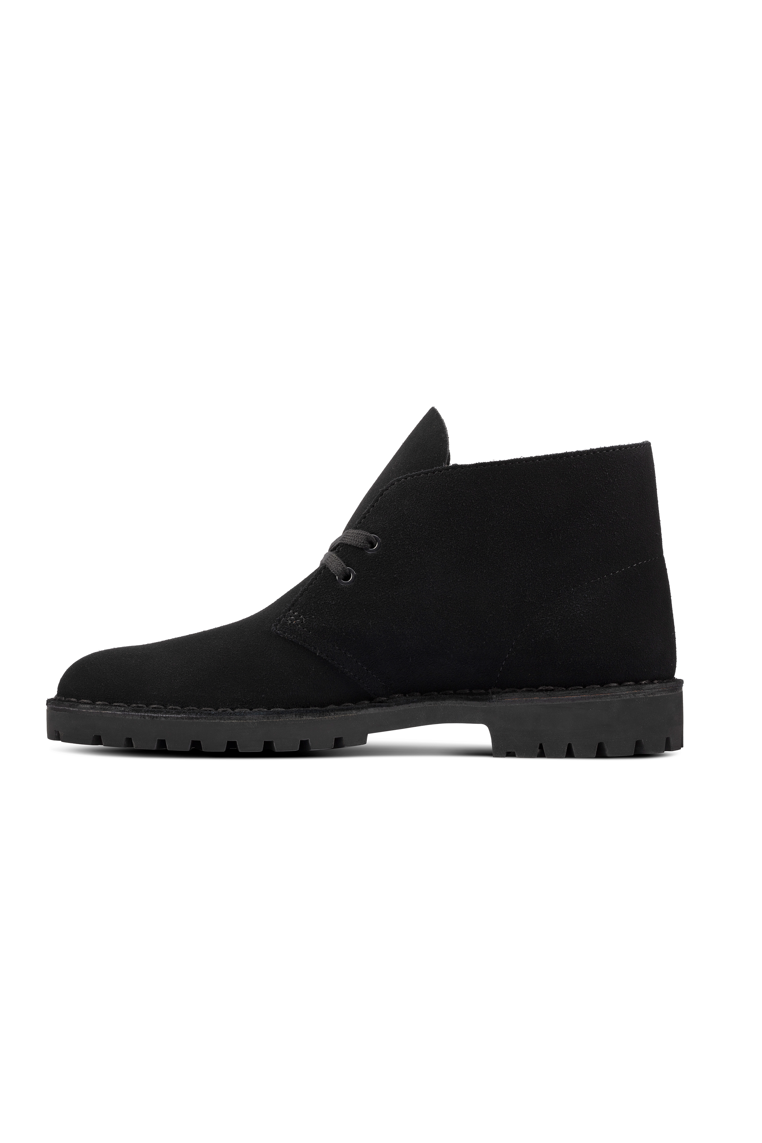 Desert Rock in Black Suede