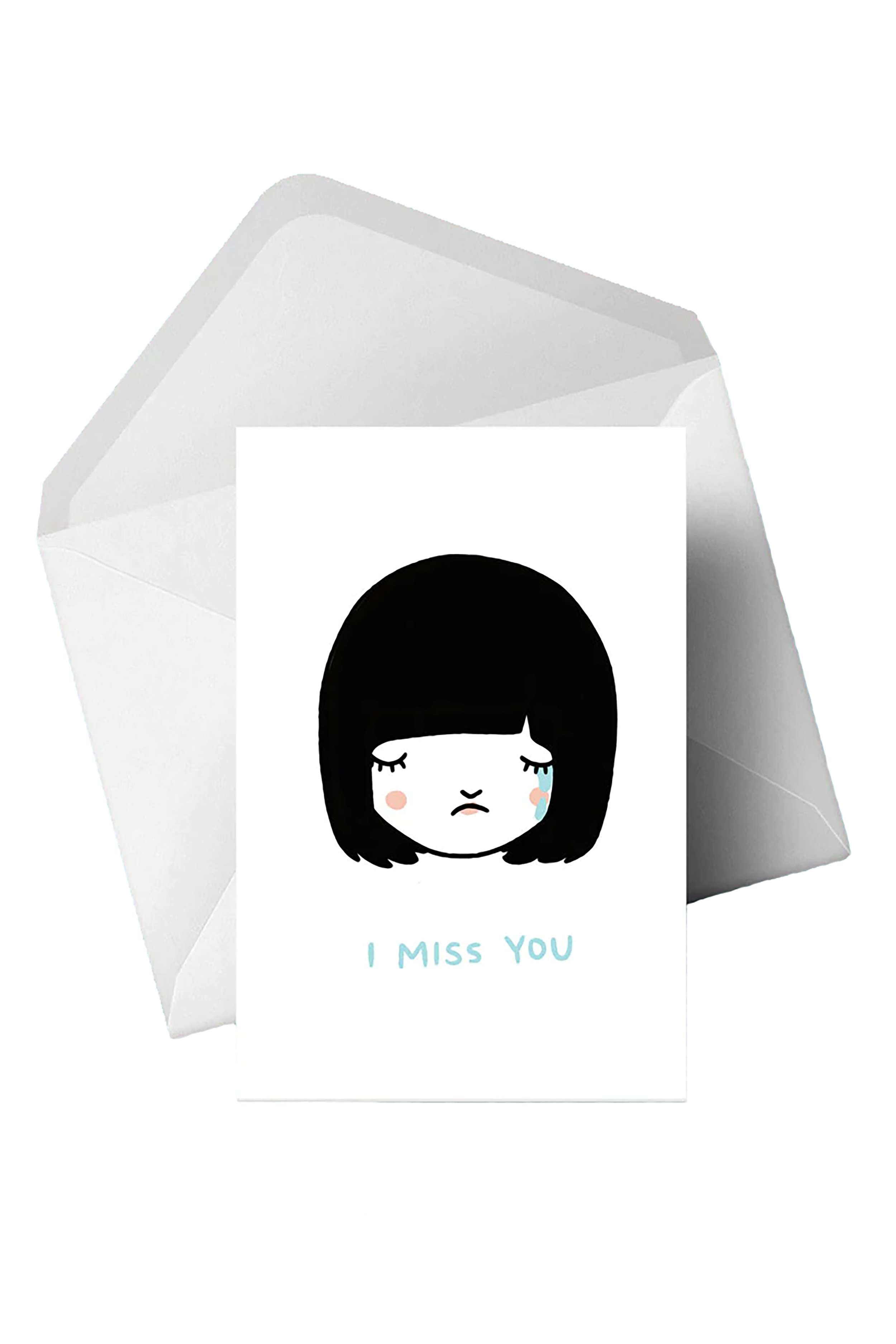 I Miss You Card