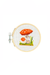 Kikkerland Mini Cross Stitch Mushroom Embroidery Kit