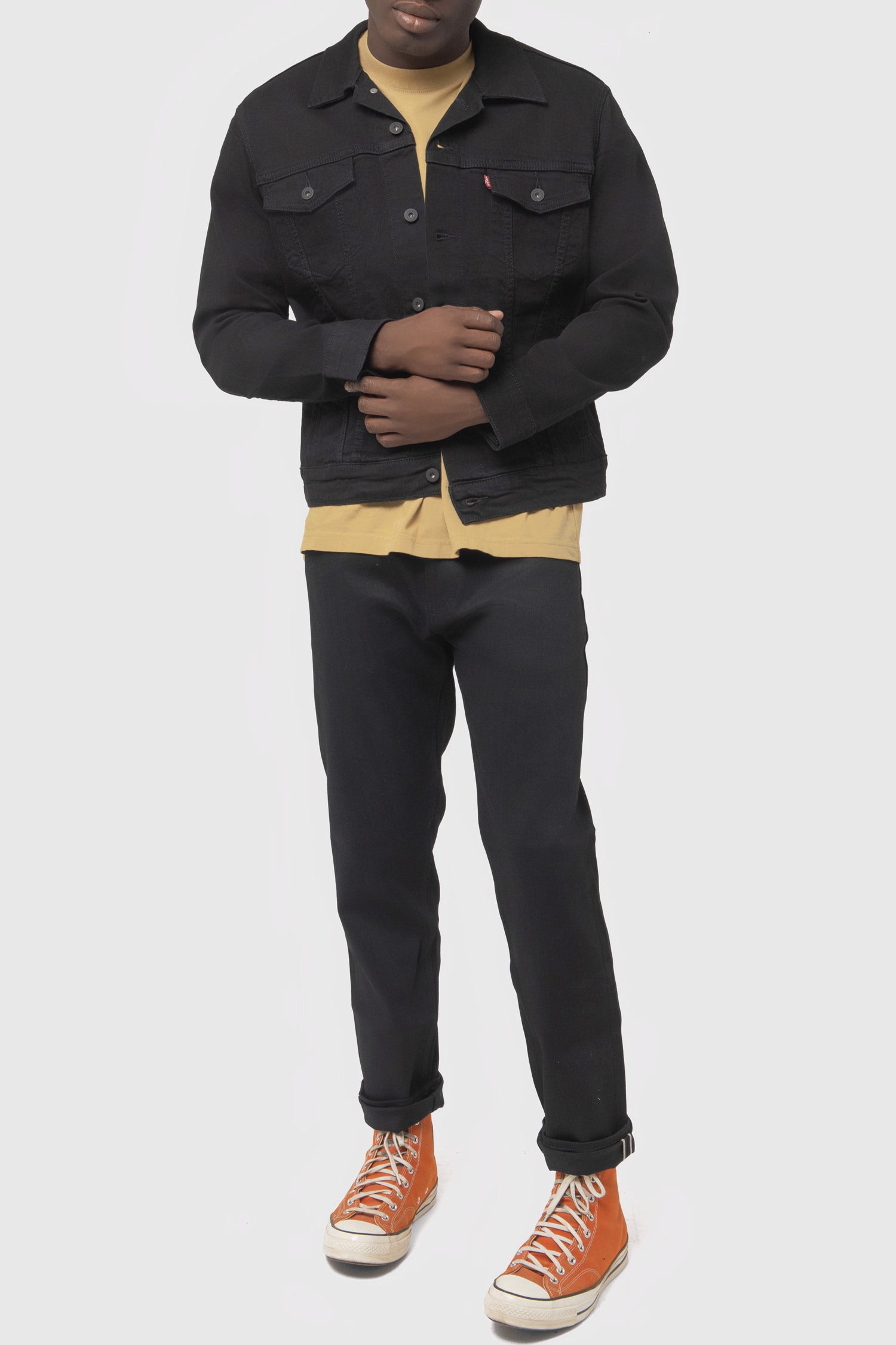 Men's Trucker Jacket in Last Nite