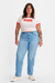 Women's Levi's Plus 501 Jeans in Ojai Lake