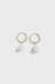 Natural Pearl Hoop Earring - Philistine