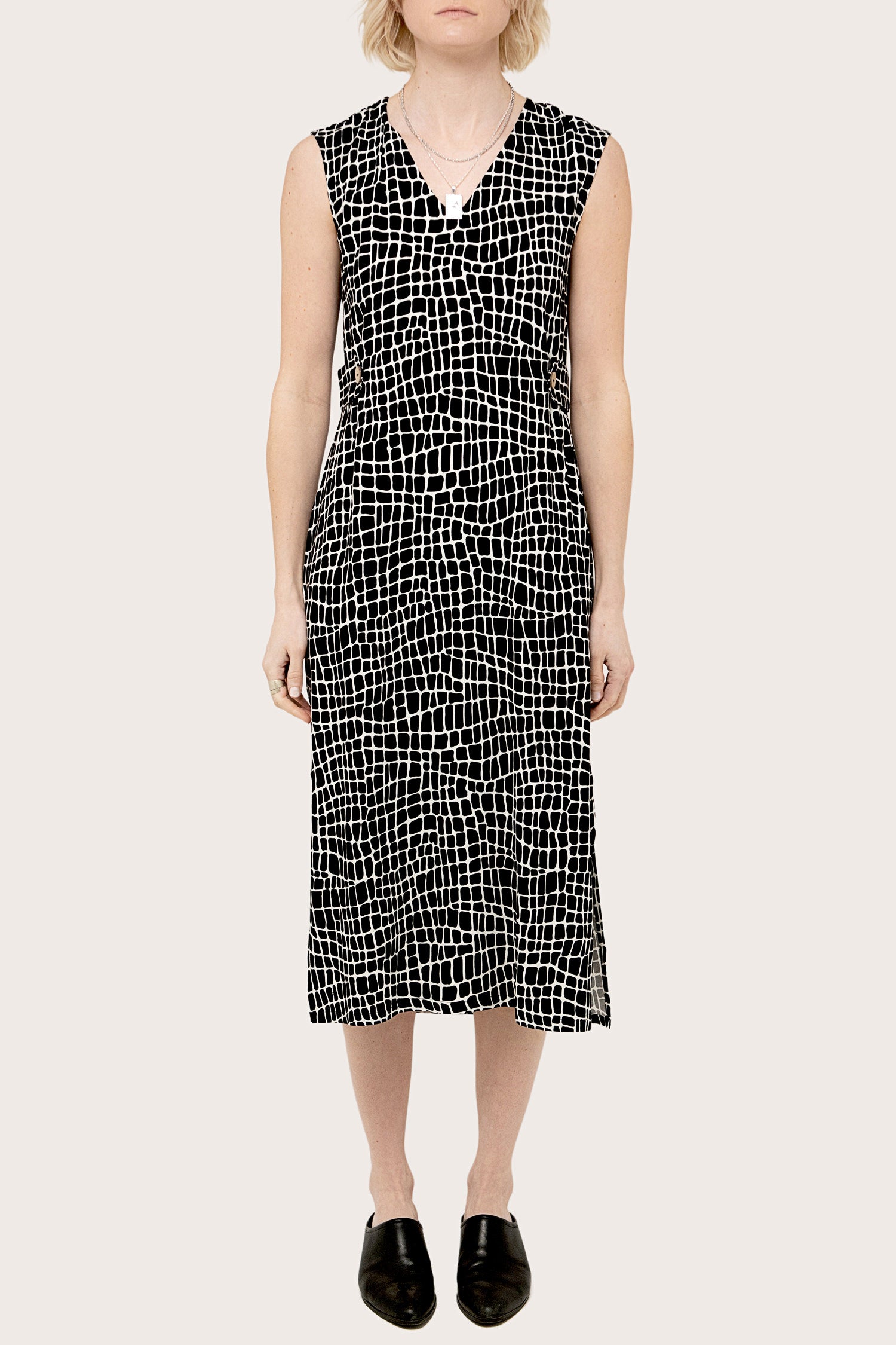 Women's Nice Things Croc Print Long Dress