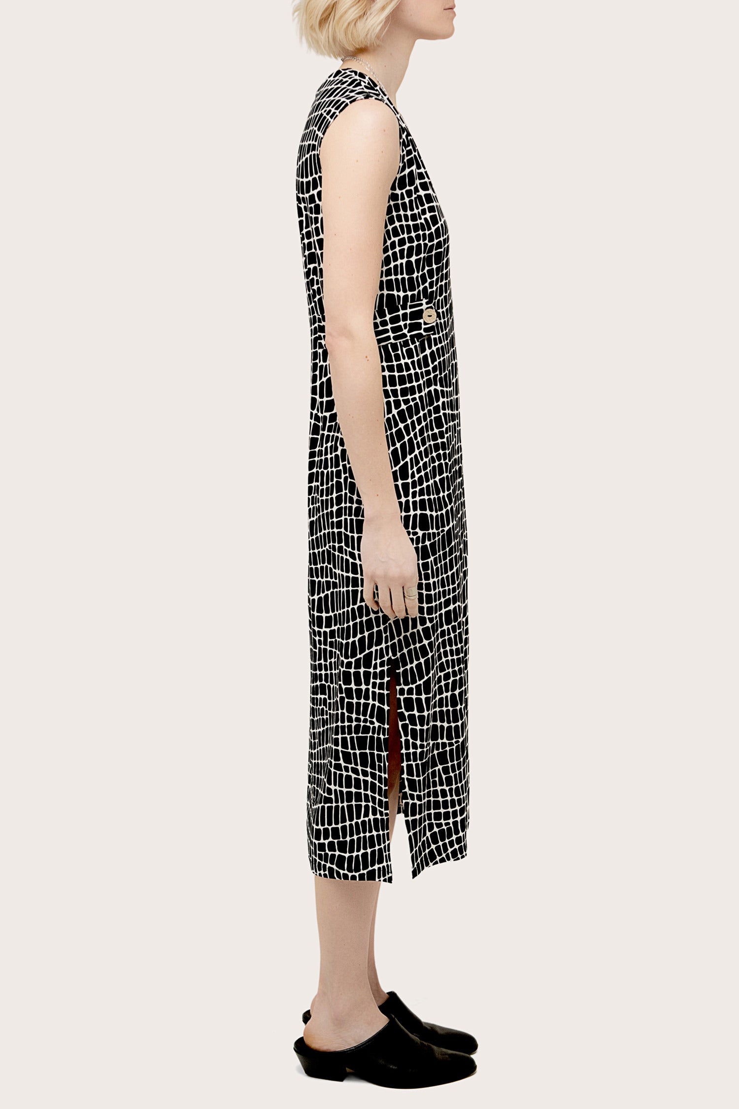 Women's Nice Things Croc Print Long Dress