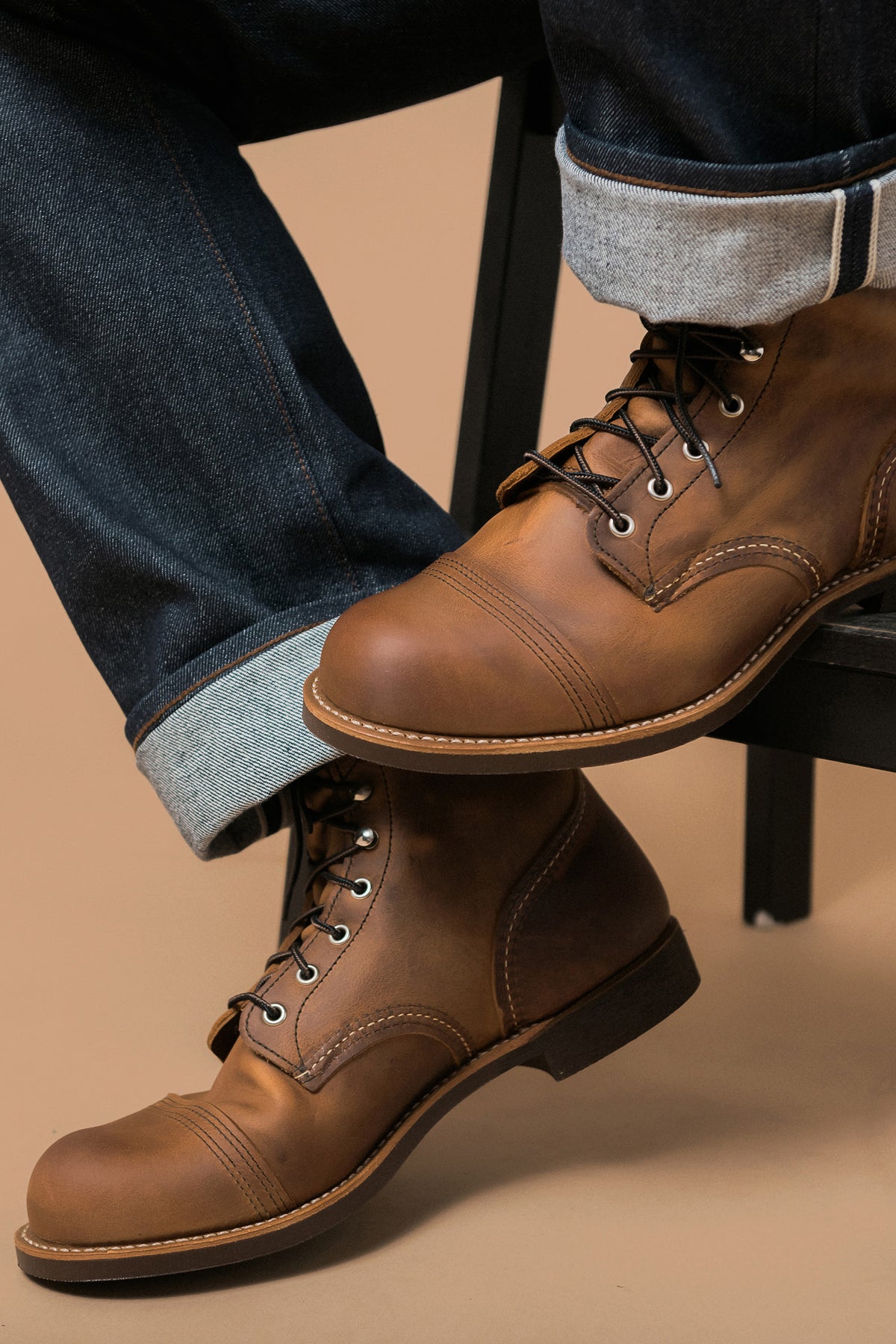 Men's Iron Ranger in Copper Rough & Tough from Red Wing Shoes