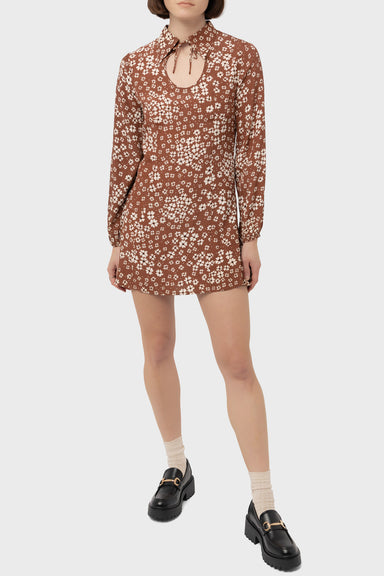 Women's Rollas Kate Floral Long Sleeve Kelly Dress