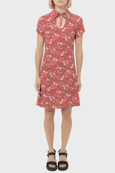 Women's Rollas Kelly Candy Floral Dress in Watermelon