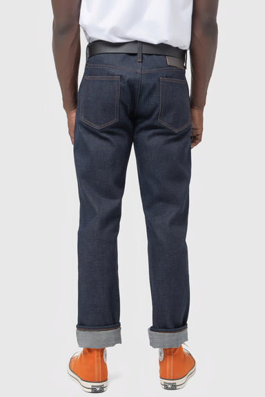 Men's Unbranded 21oz Tapered Fit Selvedge Denim in Indigo